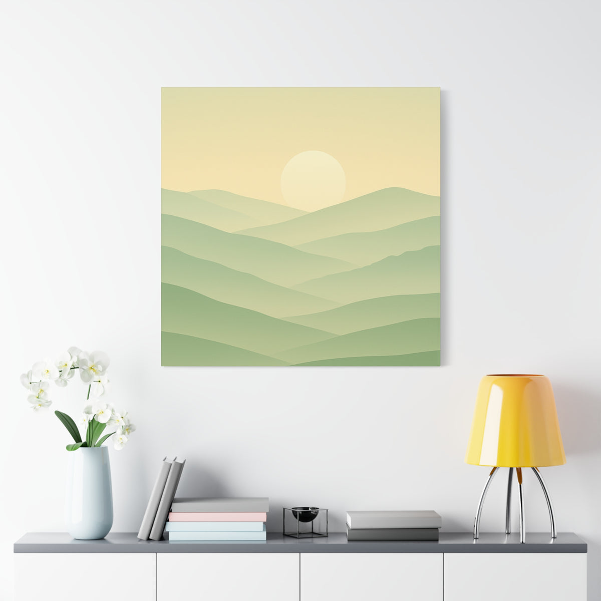 Matte Canvas, Stretched, 1.25" Sunset or Sunrise