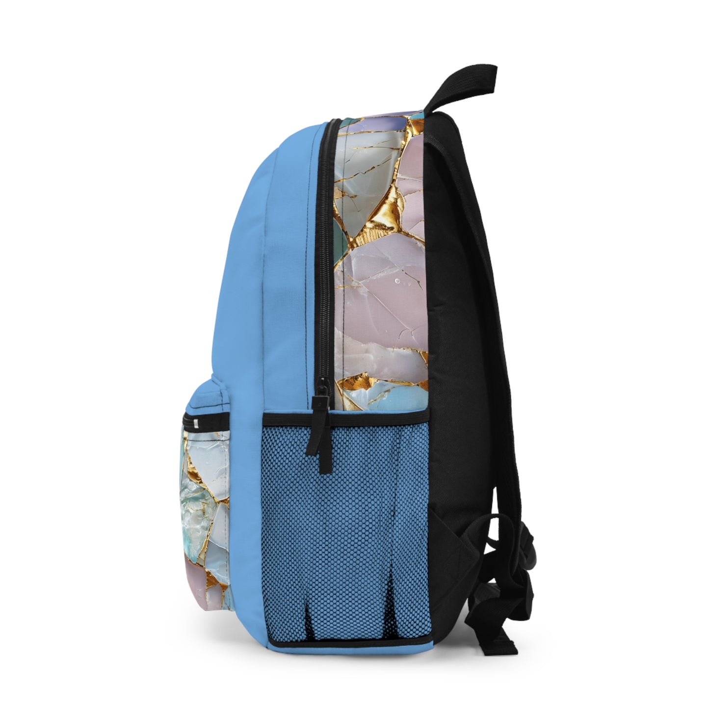 Stylish Geometric Backpack - Trendy School Bag, Travel Backpack