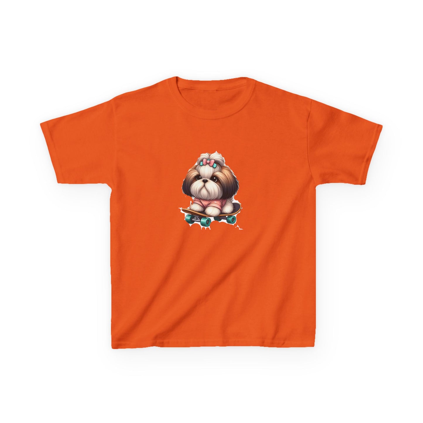 Kids Heavy CottonTee - skateboard