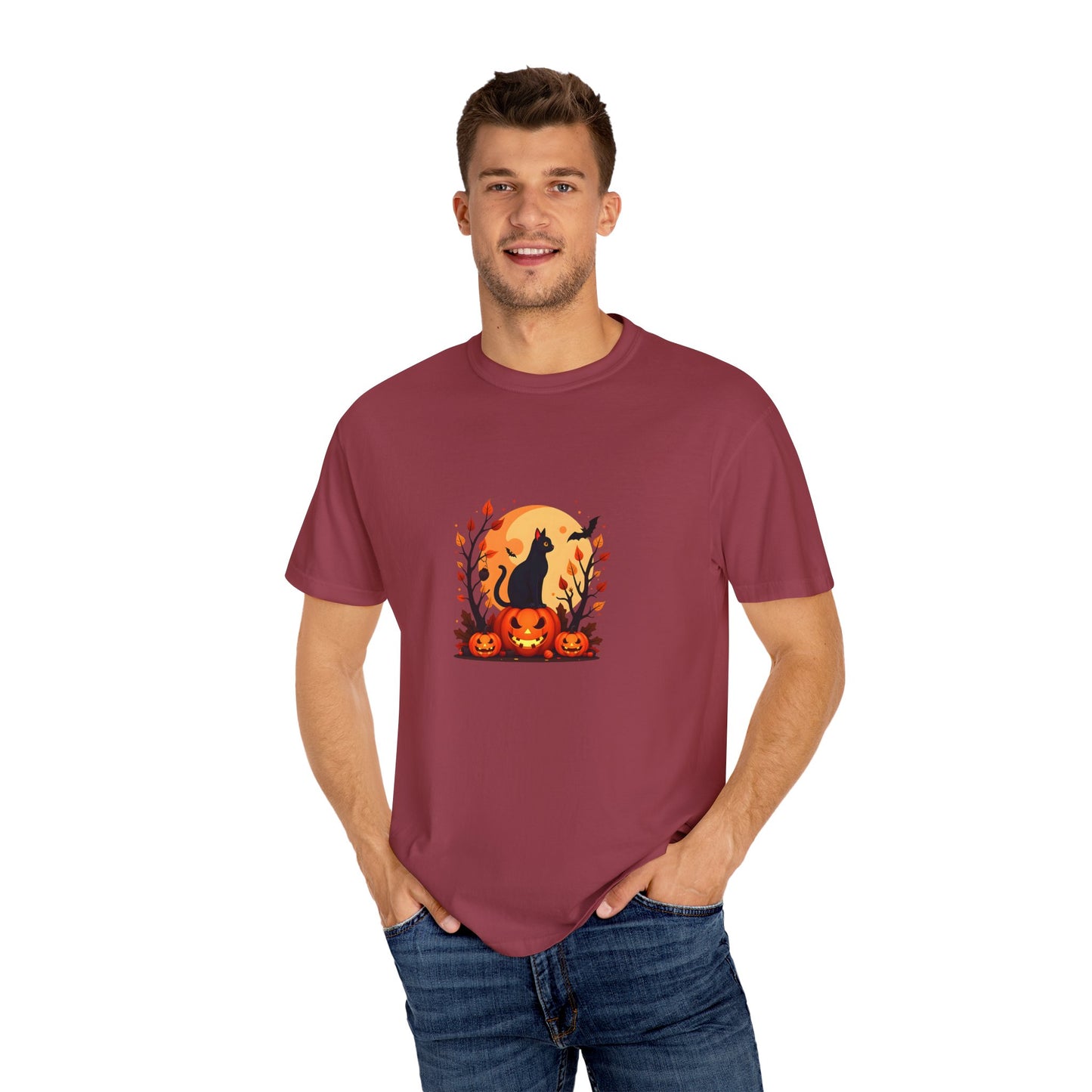 Unisex Garment-Dyed T-shirt - Halloween
