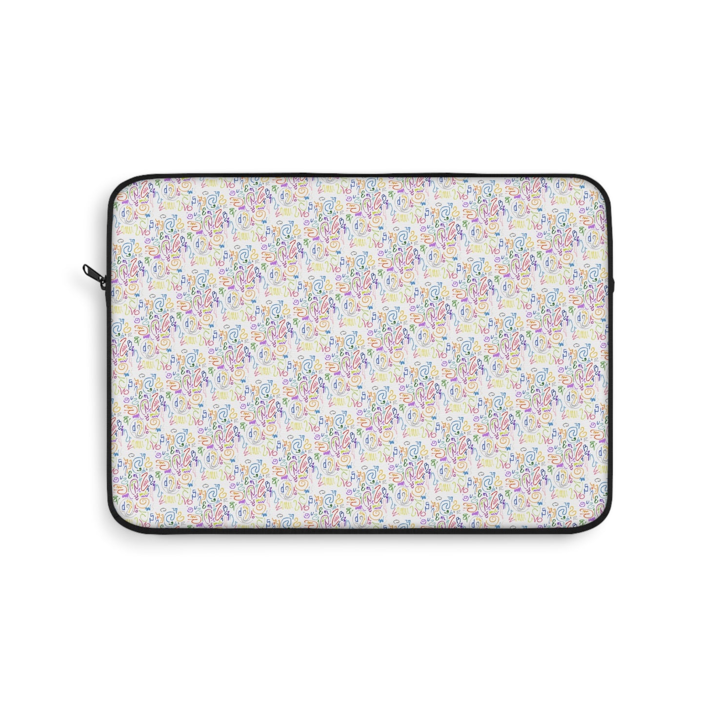 Colorful Patterned Laptop Sleeve - Stylish Tech Accessory for Students, Professionals, Gifts, Work, School, Travel