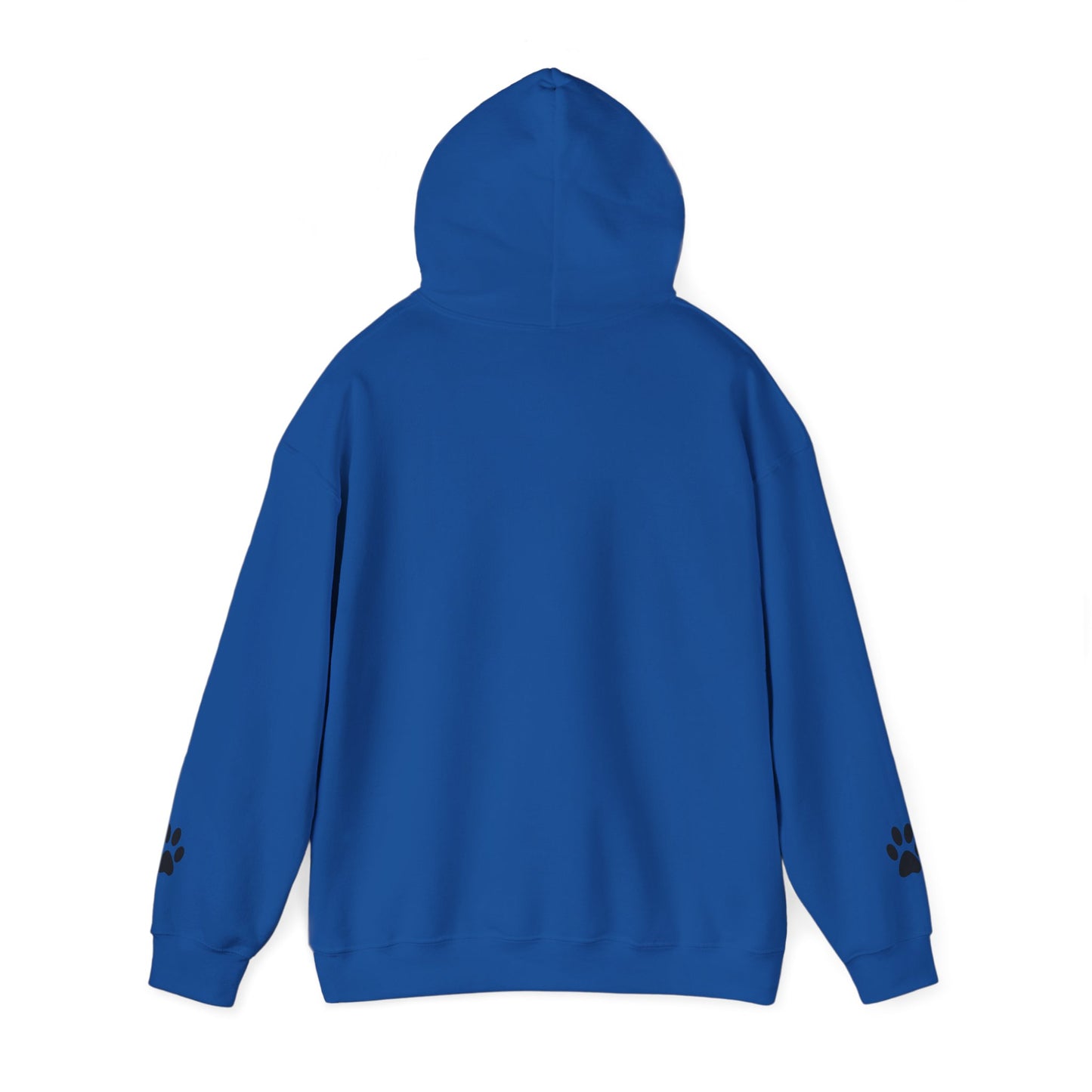 Cute Dog Paw Print Hoodie, Pet Lover Gift, Unisex Sweatshirt, Cozy Animal Hoodie, Perfect for Animal Lovers, Dog Mom Apparel