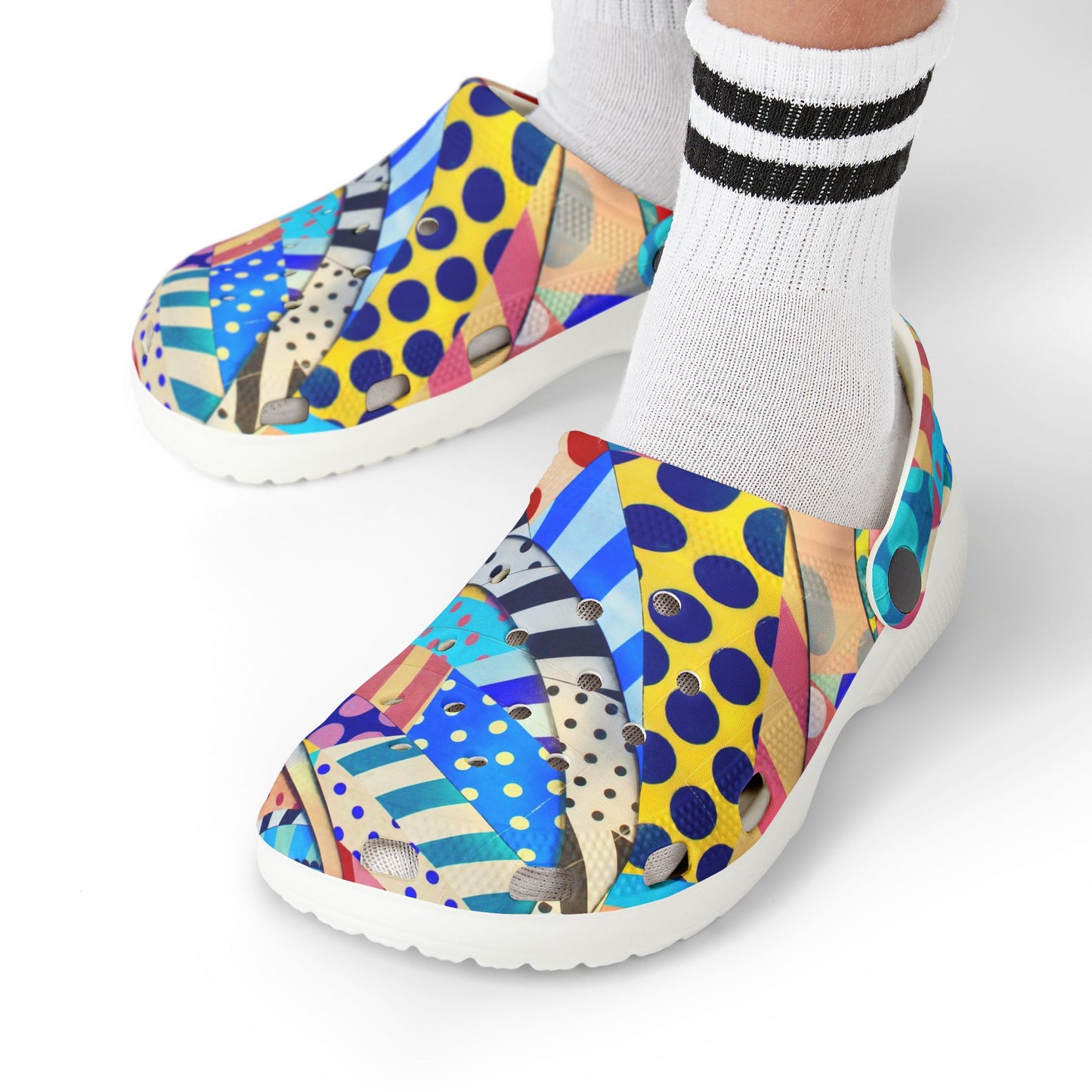 Colorful Kid's EVA Foam Clogs - Fun Slip-Ons for Playtime, Summer Adventures, Beach, Garden, Gift Ideas, Eco-Friendly, Kids Footwear