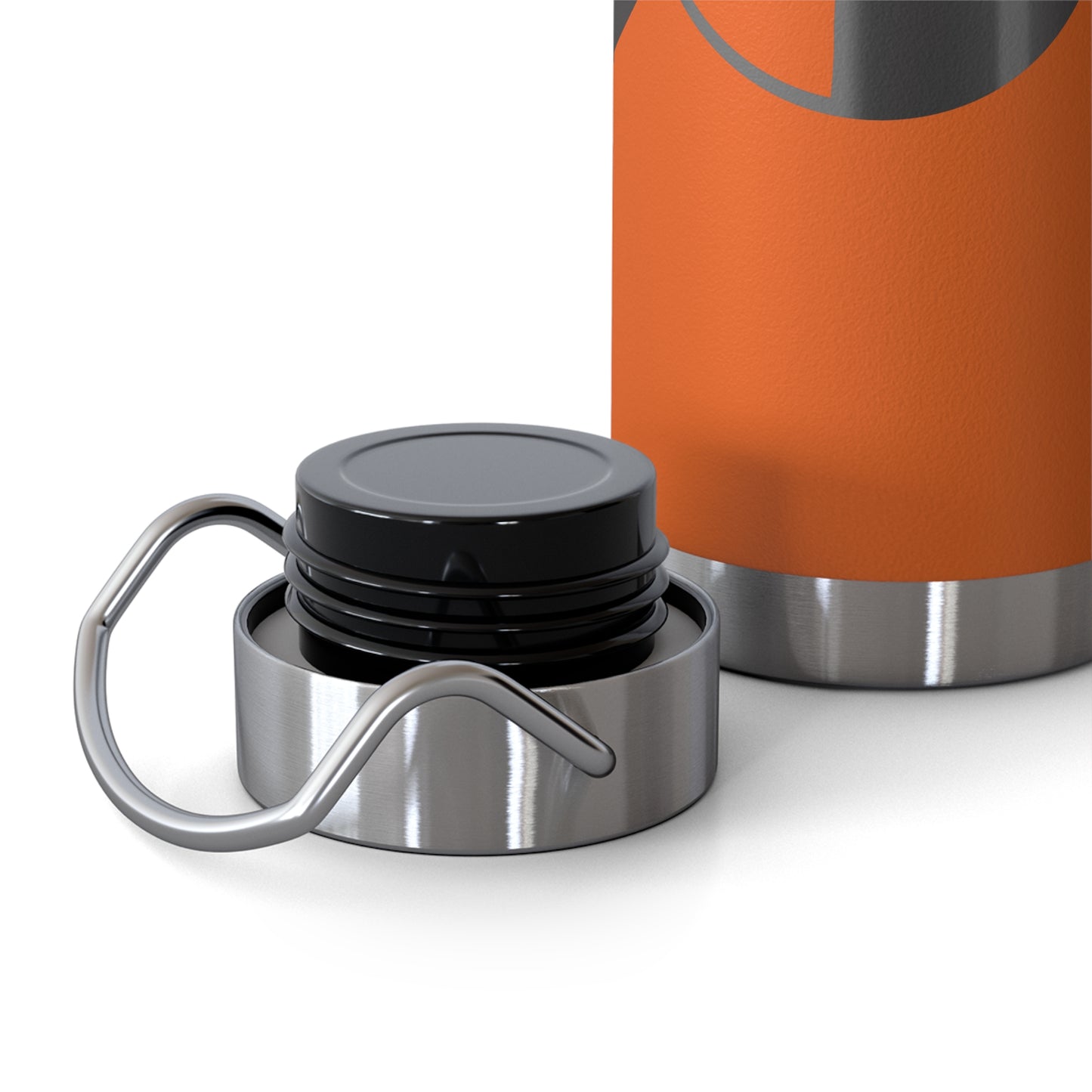 Stylish Copper Insulated Water Bottle for On-the-Go Hydration | Fitness, Travel, Eco-Friendly Gift, Unique Design, 22oz