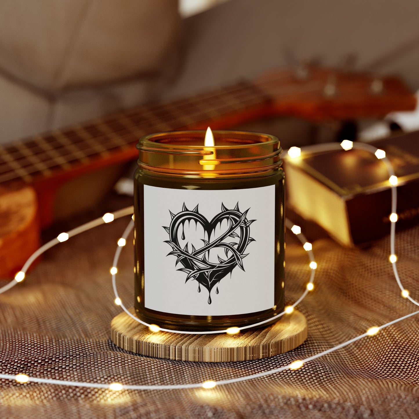 Heart-Shaped Scented Candle | Unique Candle Gift, Home Decor, Relaxation, Wedding, Birthday, Self-Care