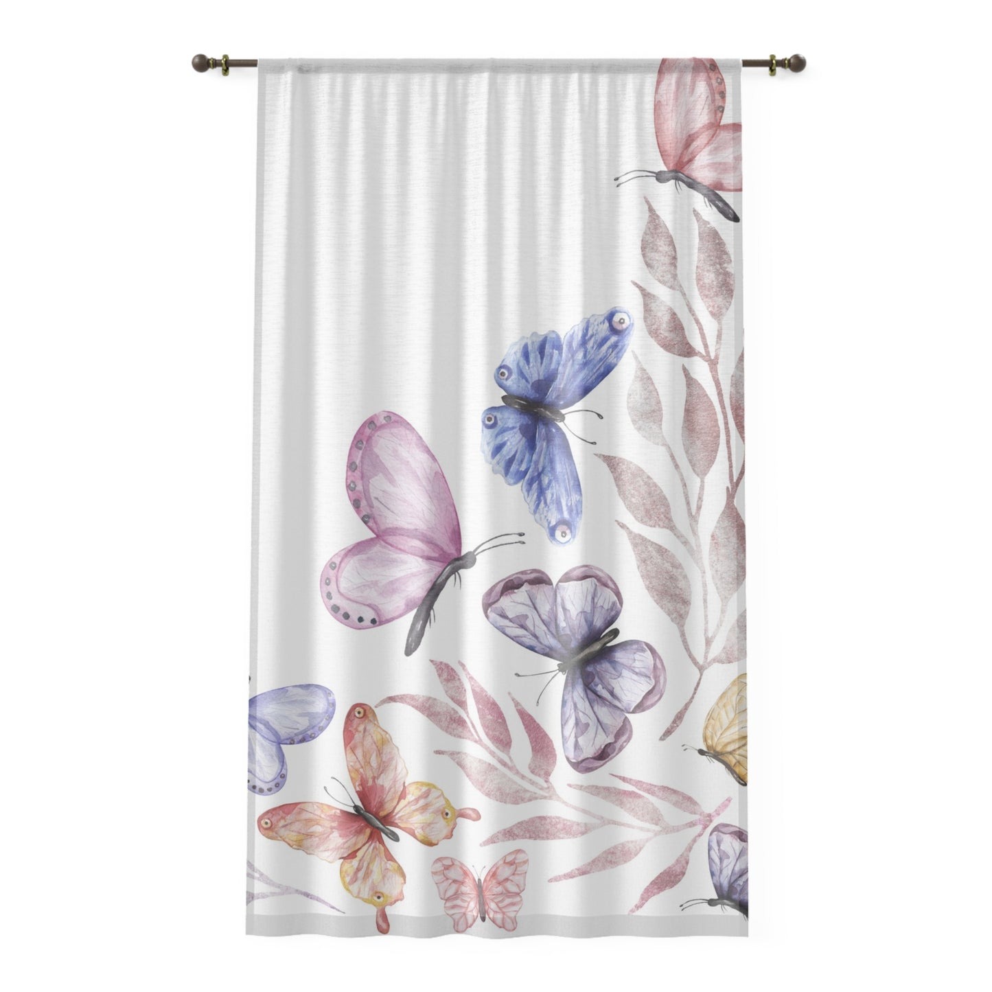 Window Curtain - Wildflowers