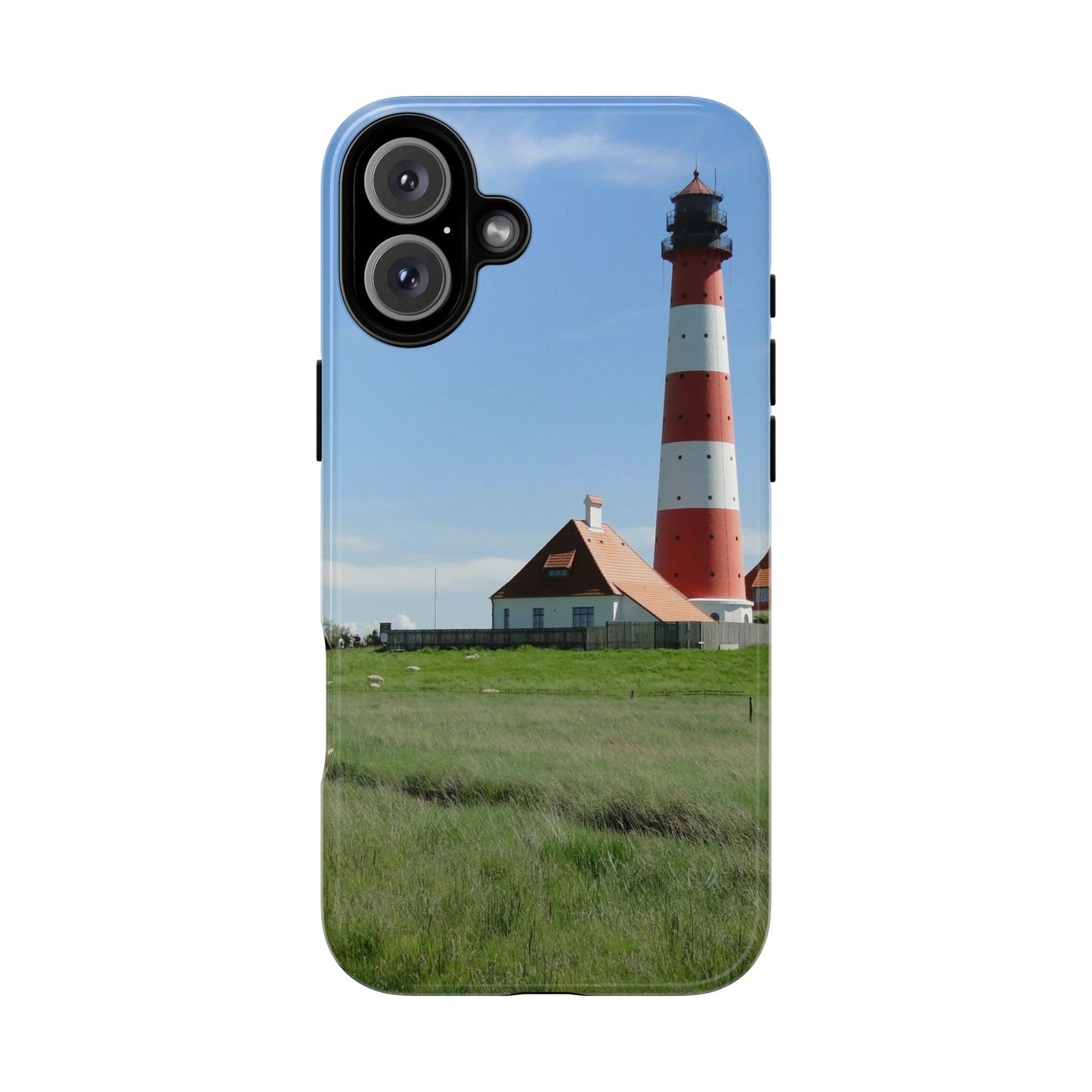Lighthouse Phone Case - Coastal Vibes, Nautical Gift, Ocean Lover Accessory, Beach Aesthetic, Customizable Design
