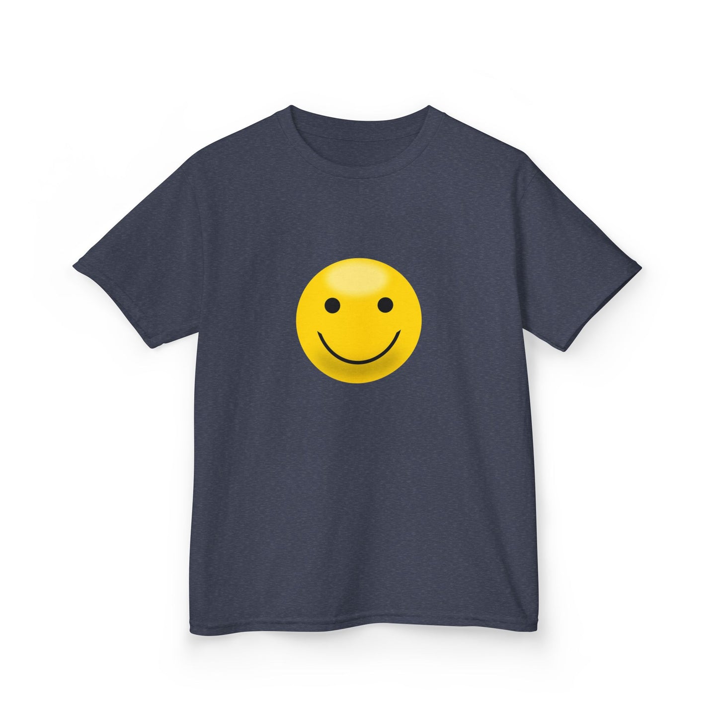 Smiley Face Kids Tee, Funny Kids Shirt, Cute Summer Tee, Gift for Kids, Playful Children