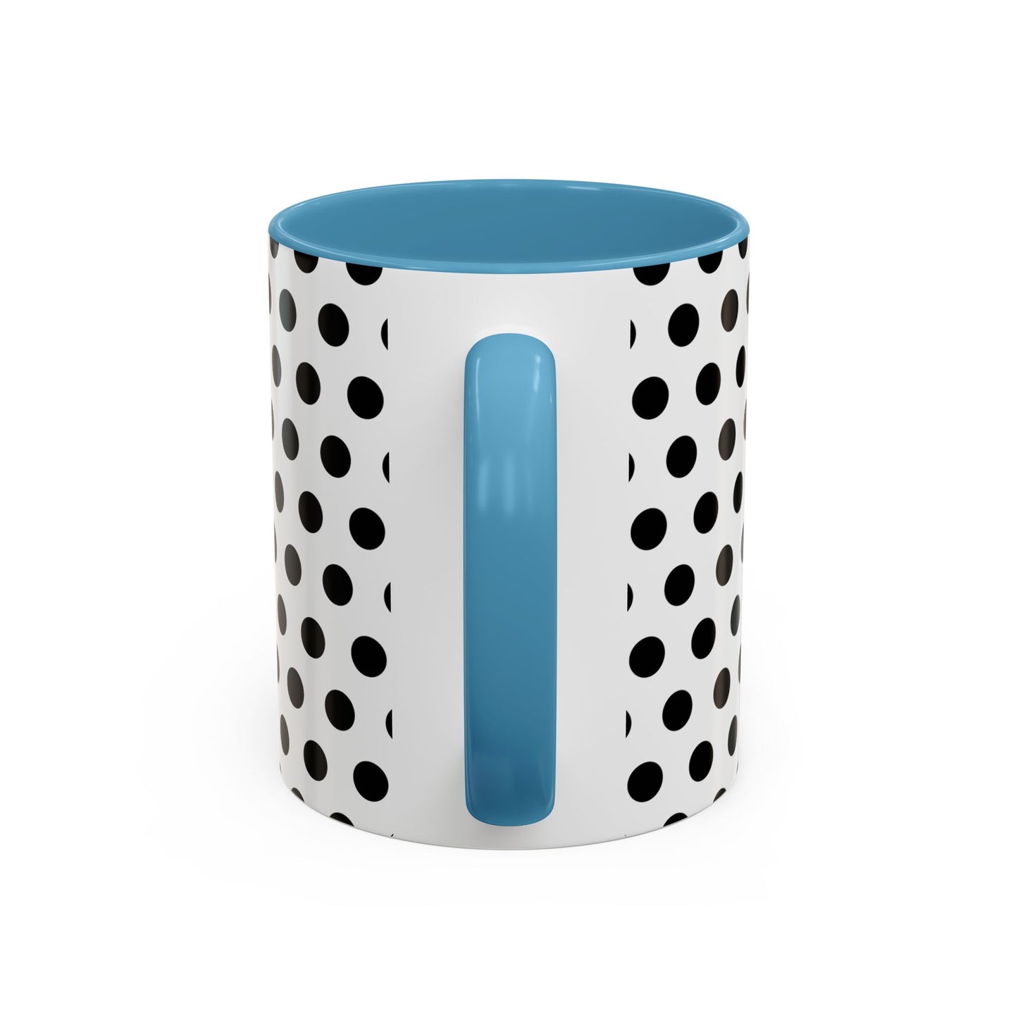 Elegant Polka Dot Mug - Stylish Coffee Cup for Home, Office, Gift for Birthdays, Anniversaries, Holidays, Unique Drinkware