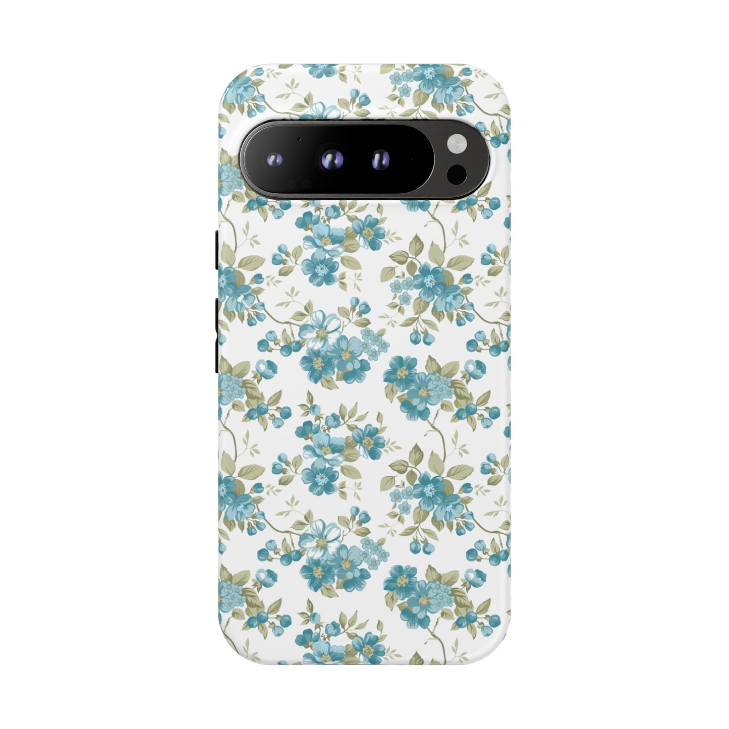 Floral Phone Case - Tough Cases, Durable Phone Cover, Cute Floral Design, Gift for Her, Trendy Phone Accessory, Spring Style