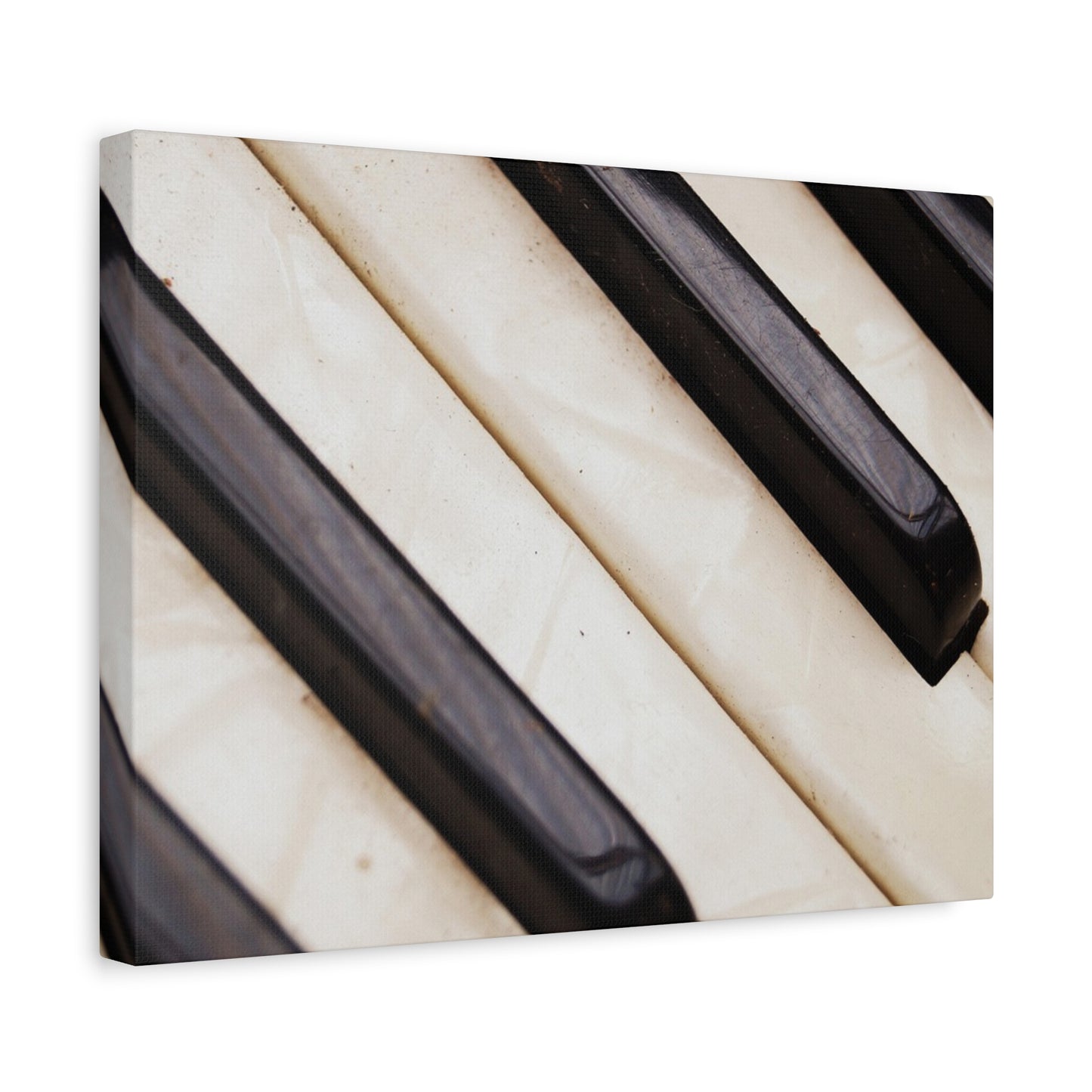 Piano Keys Canvas Wall Art, Music Decor for Home, Perfect Gift for Musicians or Music Lovers