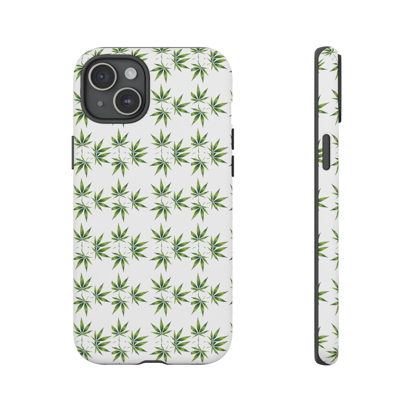Stylish Phone Case with Cannabis Leaf Design, Durable Phone Cover, Gift for Stoner Friends, Unique Phone Accessory, Nature-Inspired Design