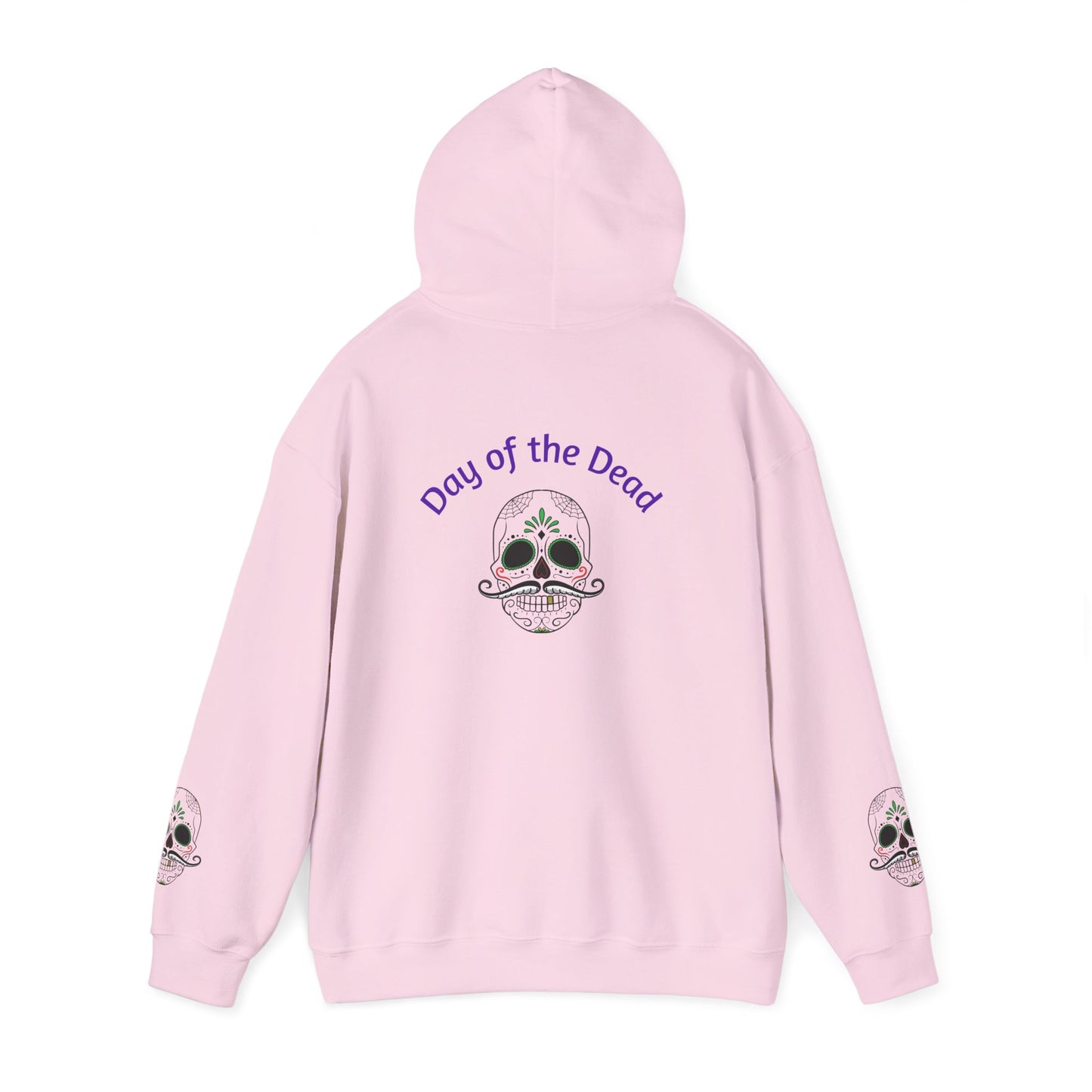 Day of the Dead Hoodie | Unisex Heavy Blend Sweatshirt, Skull Art, Mexican Holiday Apparel, Halloween Costume, Festival Gear