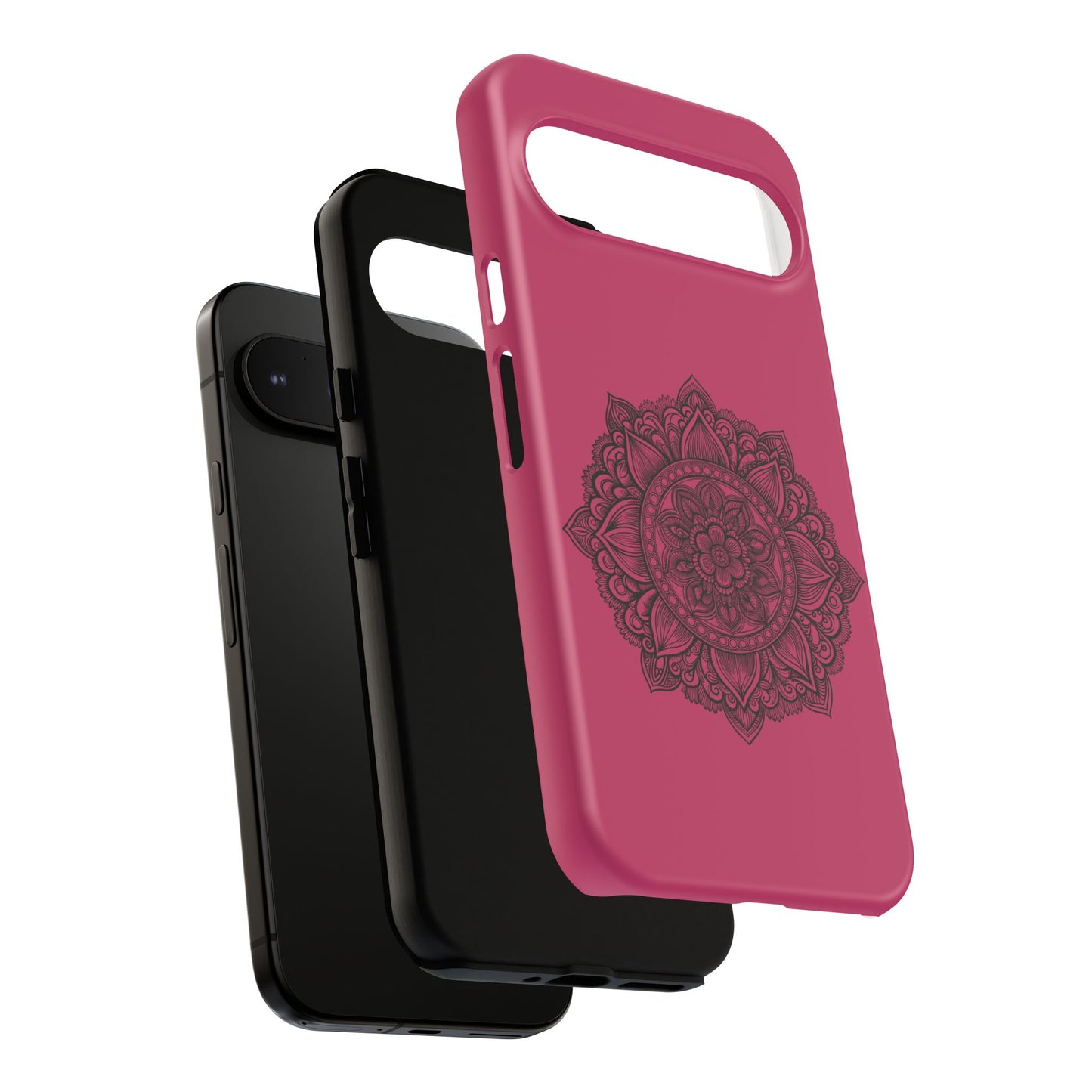 Vibrant Mandala Phone Case, Artistic Protection Cover, Gift for Her, Trendy Accessories, Birthday or Holiday Present