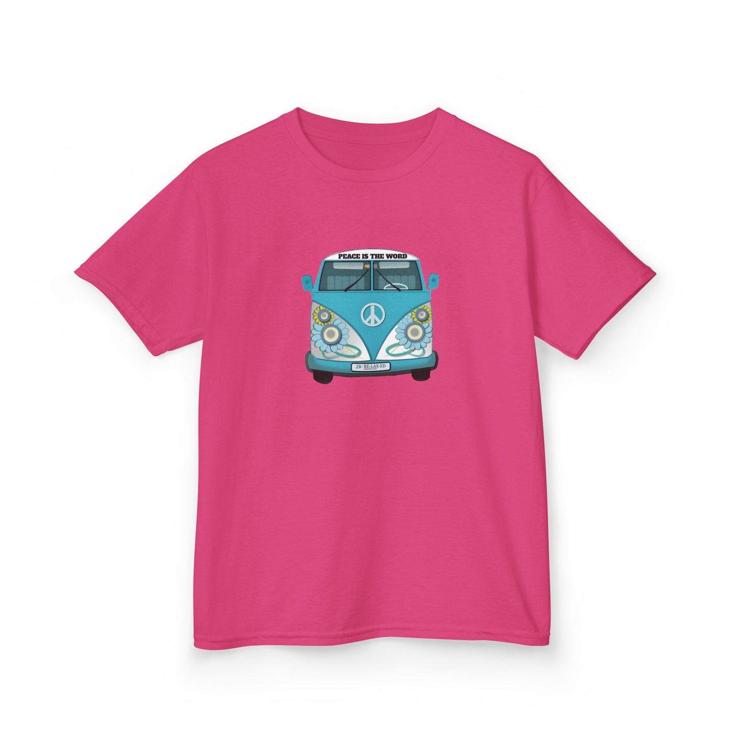 Retro VW Bus Kids Tee | Perfect for Road Trips, Summer Adventures, Peace & Love Style, Gift for Young Explorers, Birthday Present