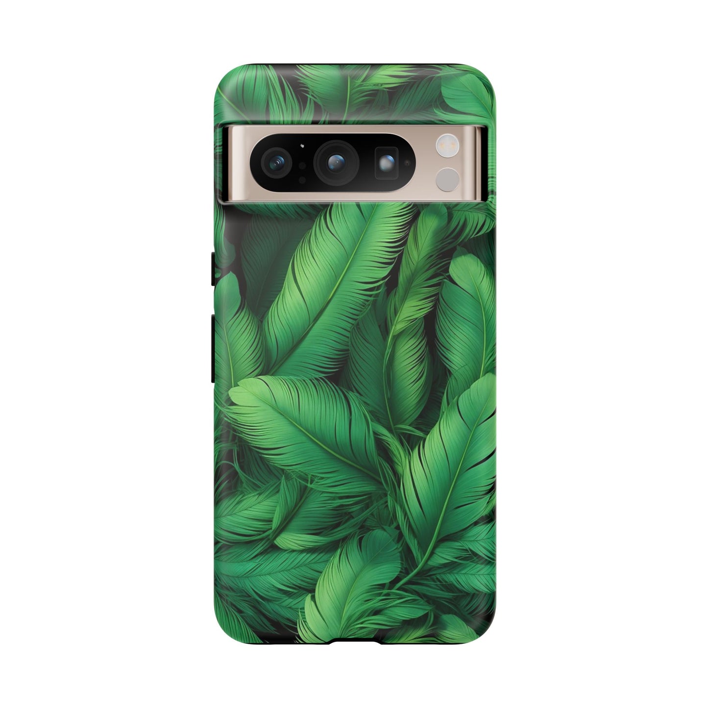 Tough Cases - Tropical Leaf Phone Case, Nature-inspired, Phone Accessory, Gift for Her, Jungle Theme, Eco-Friendly