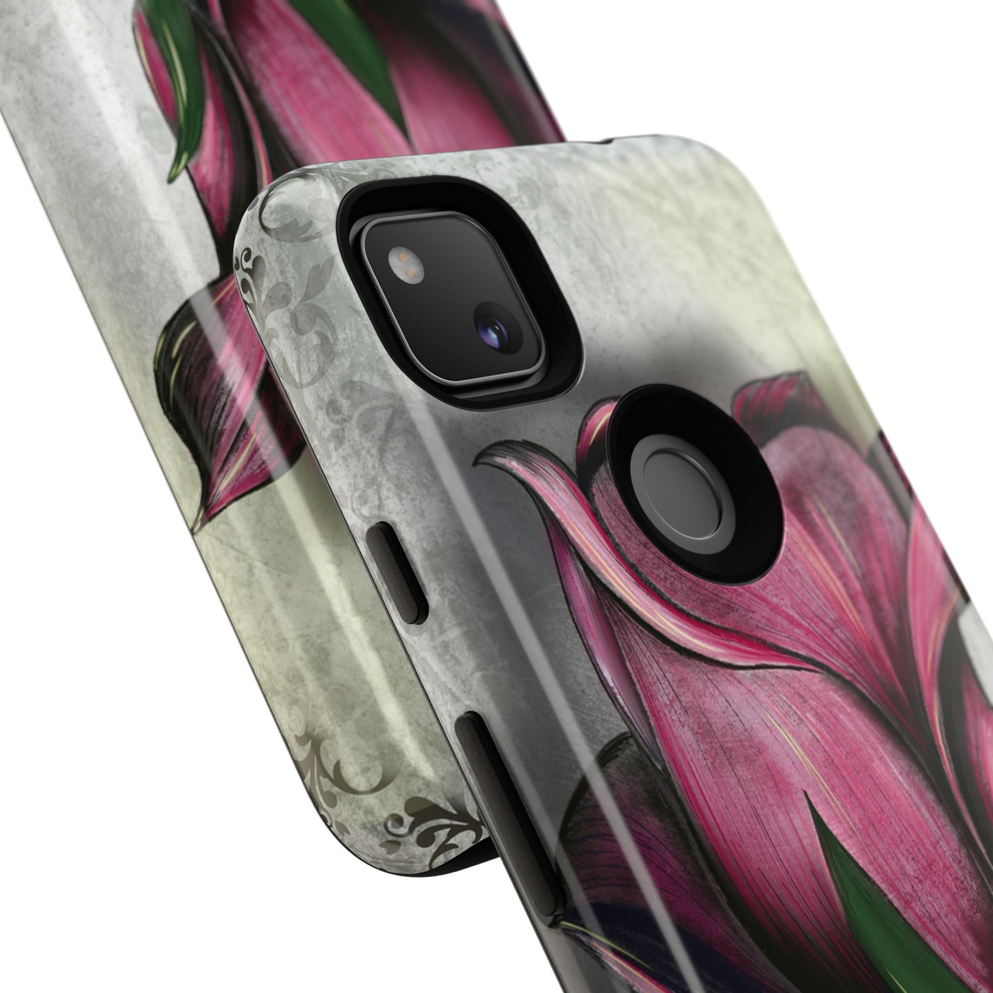 Rose Phone Case – Tough Cases, Floral Phone Cover, Gift for Her, Minimalist Design, Nature Lover's Accessory, Birthday Gift Idea