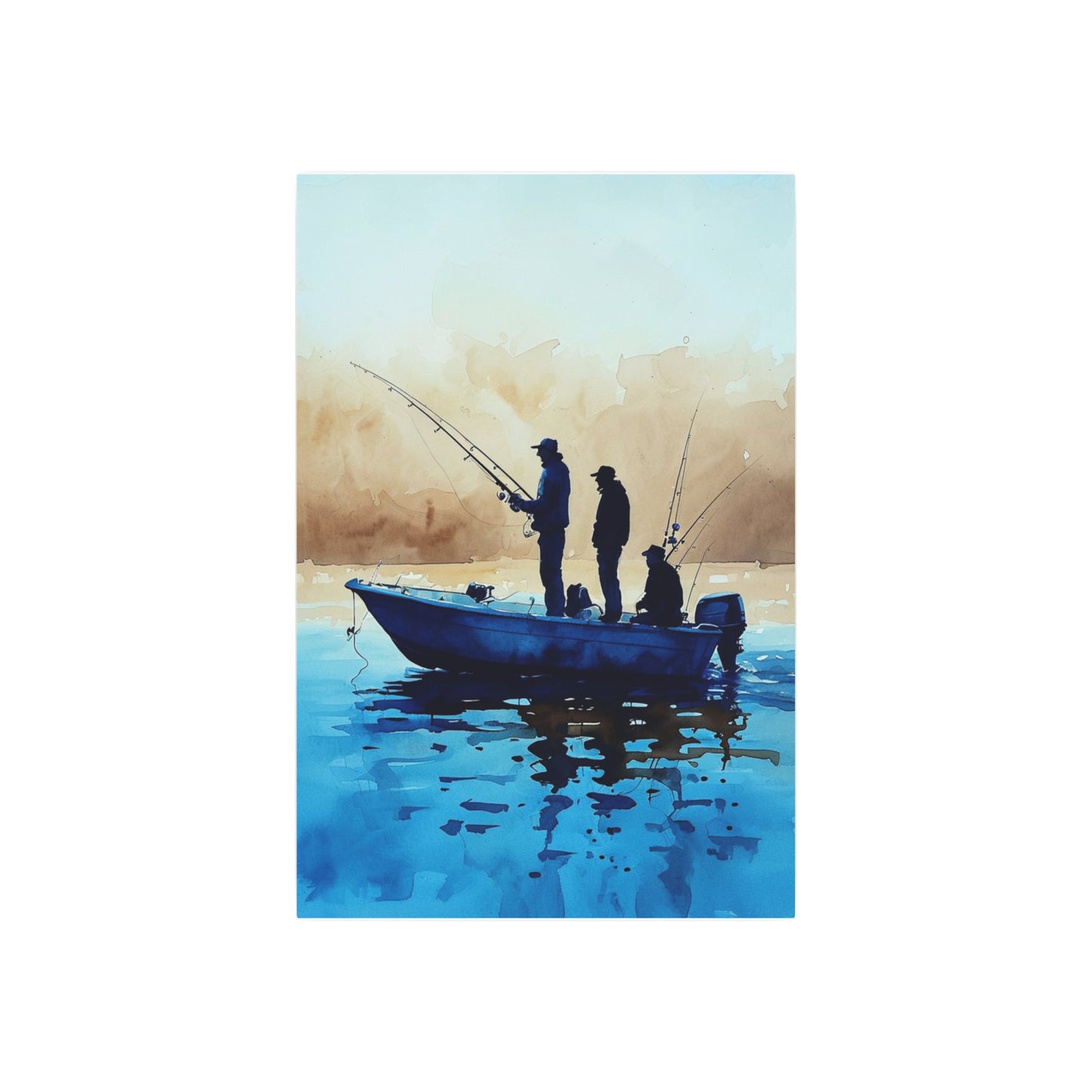 Fishing Metal Art Sign - Perfect Gift for Fishermen, Man Cave Decor, Nautical Wall Art, Outdoor Enthusiast Gift, Fishing Lover Decor
