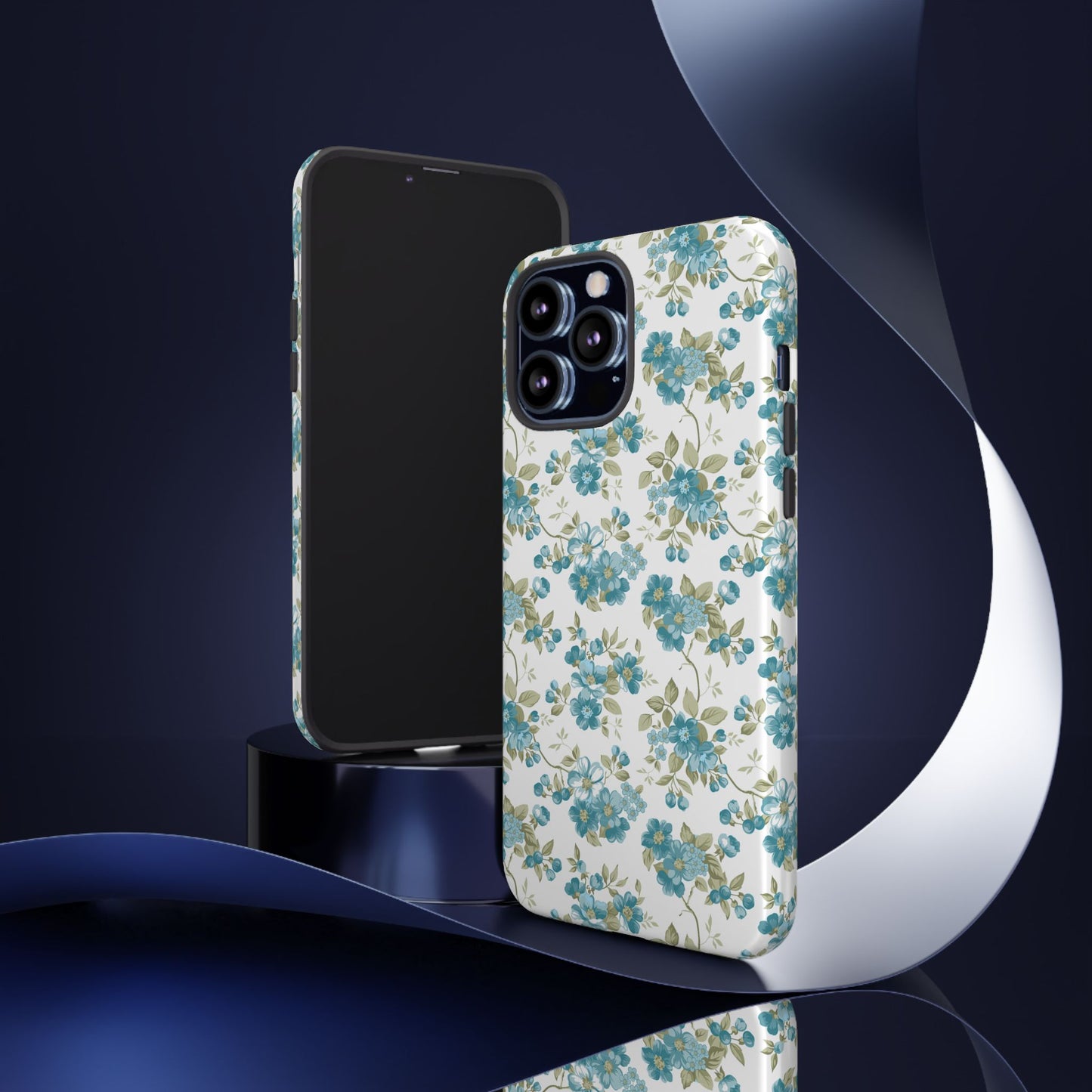 Floral Phone Case - Tough Cases, Durable Phone Cover, Cute Floral Design, Gift for Her, Trendy Phone Accessory, Spring Style