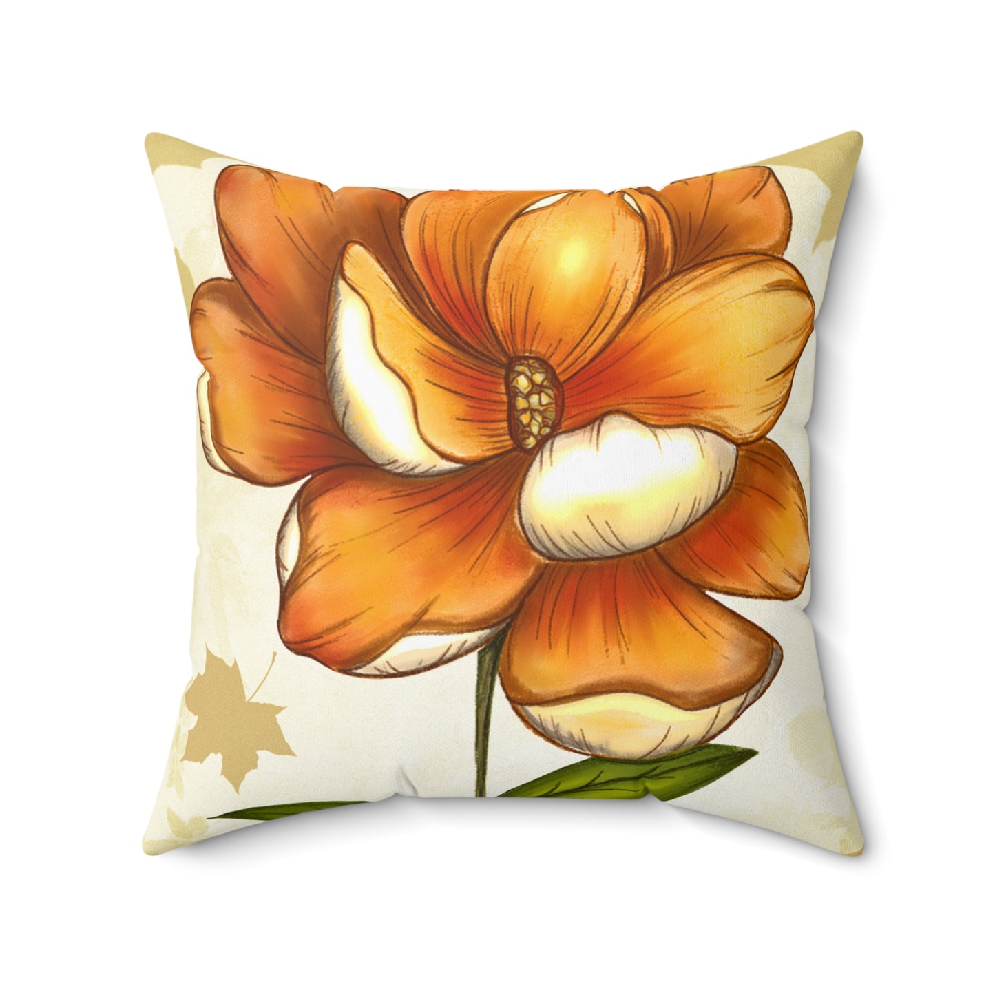 Spun Polyester Square Pillow