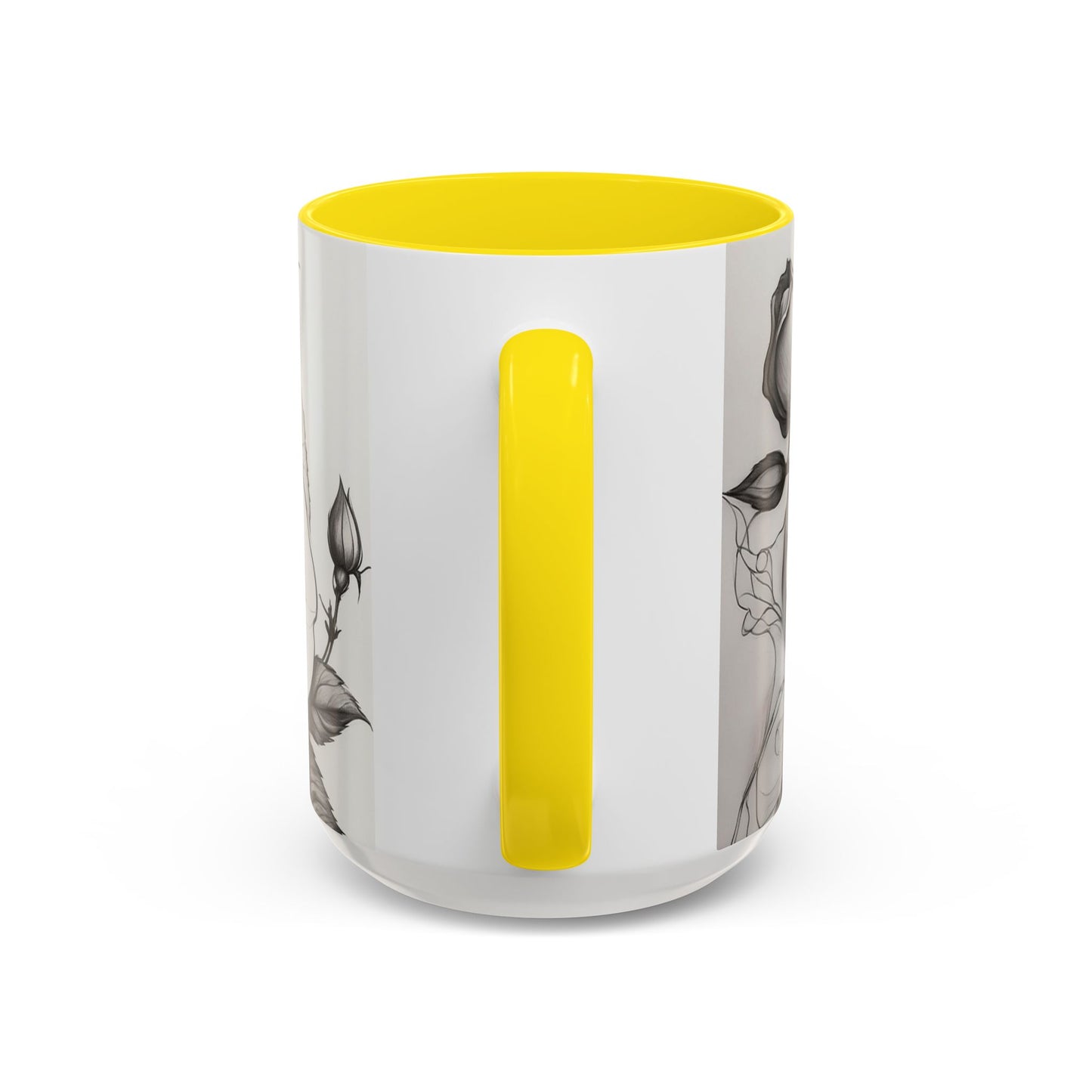 Elegant Floral Coffee Mug - Perfect Gift for Flower Lovers, Mother's Day, Birthdays, Home Decor, Office Use