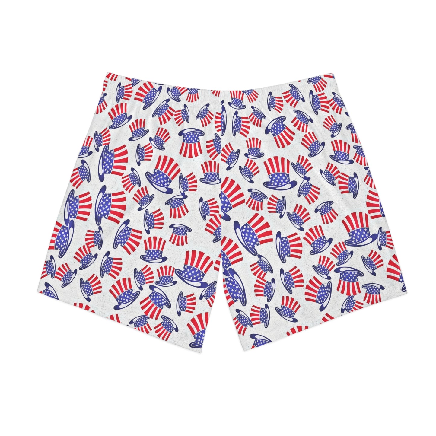 Patriotic Beach Shorts for Men erfect for July 4th, Summer Fun, Vacation, Pool Parties