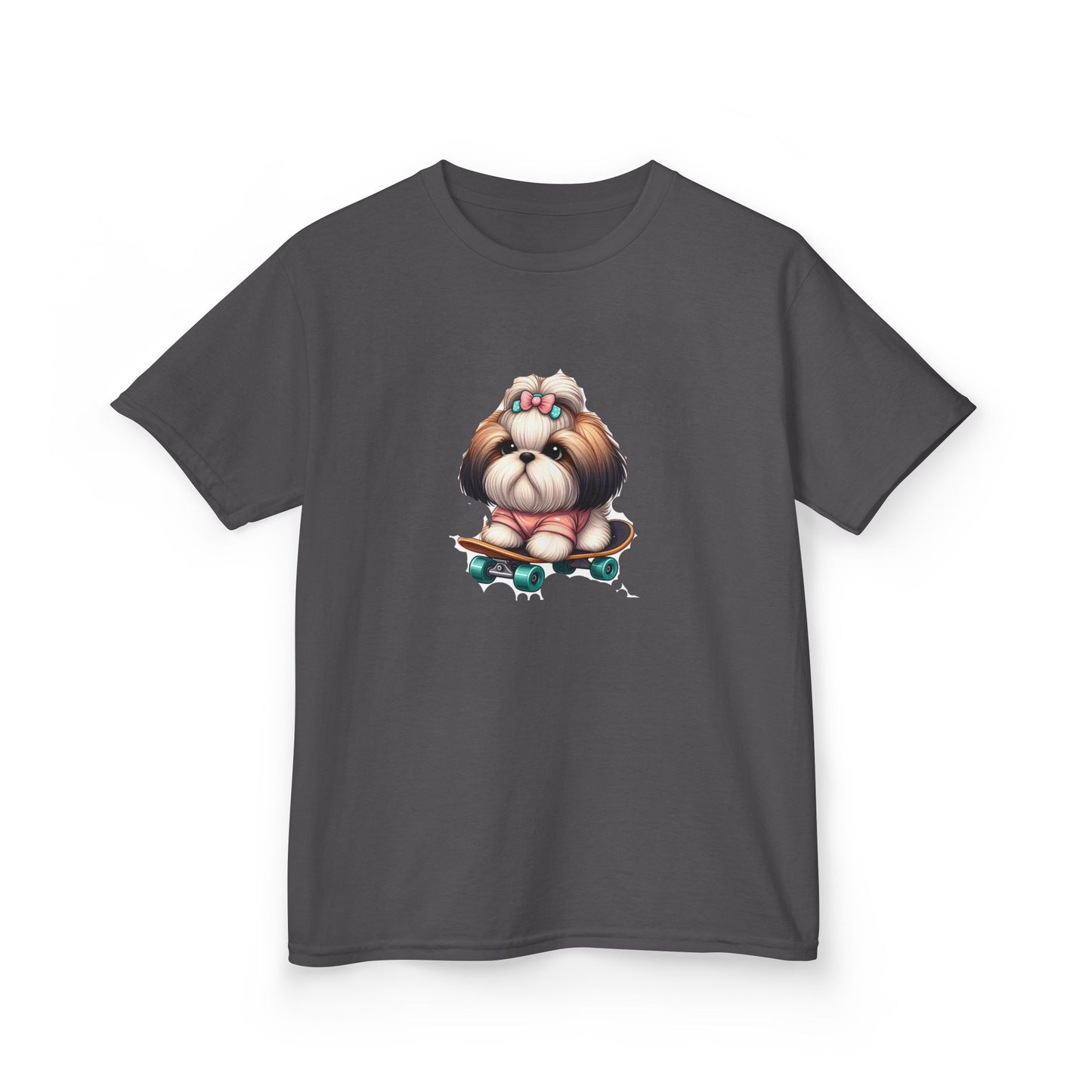 Kids Heavy CottonTee - skateboard