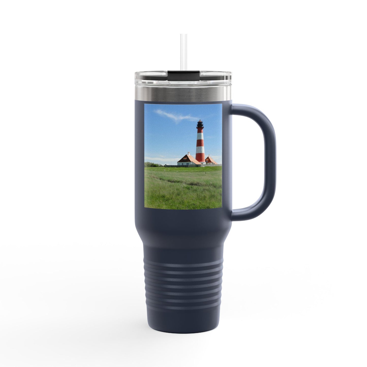 Scenic Insulated Travel Mug, 40oz | Perfect for Coffee Lovers, Outdoor Adventures, Travel Gifts, Eco-Friendly Sippers, Beach Days