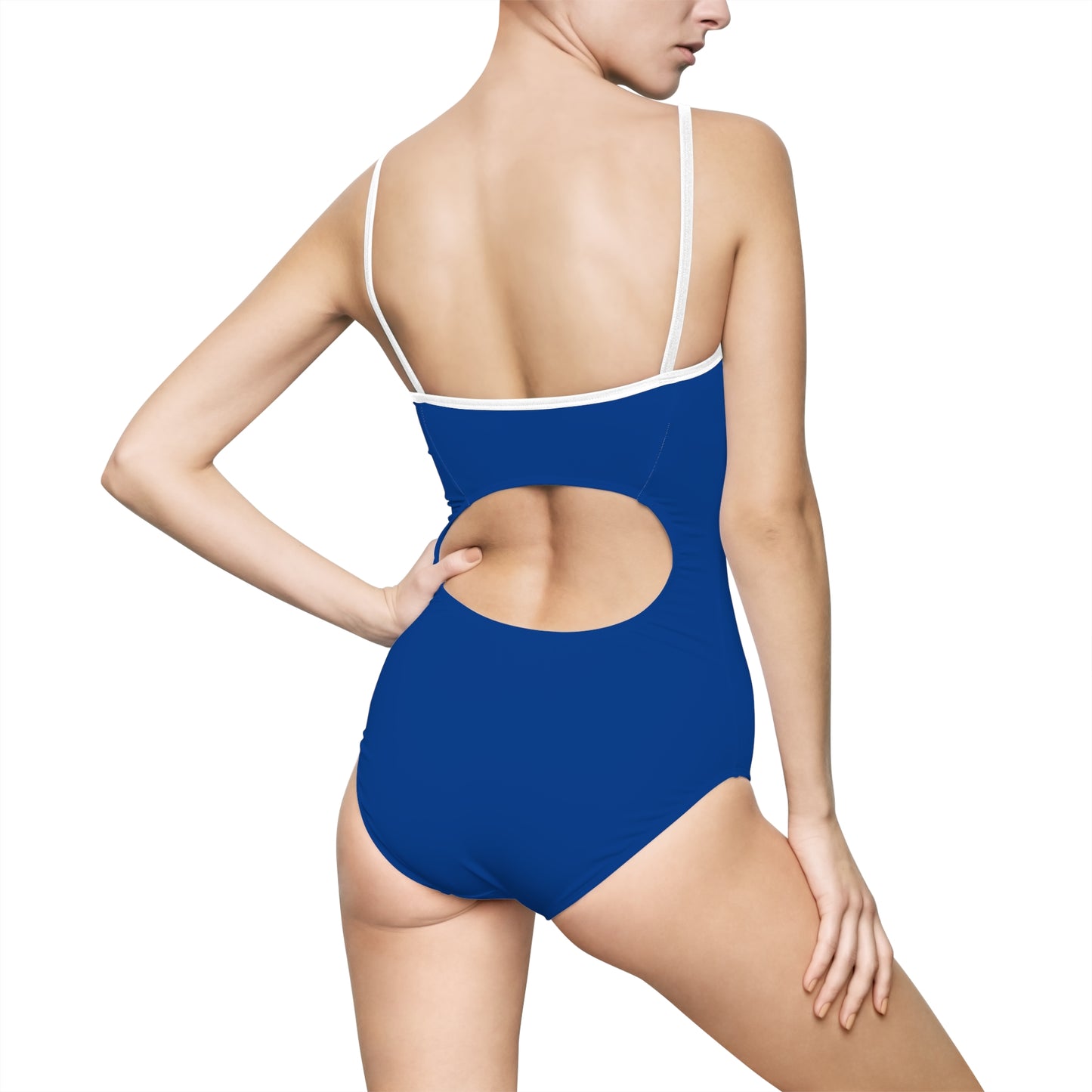 Moonlit Women's Swimsuit, Stylish One-Piece, Summer Beachwear, Vacation Essential, Swim Fashion, Pool Party Outfit