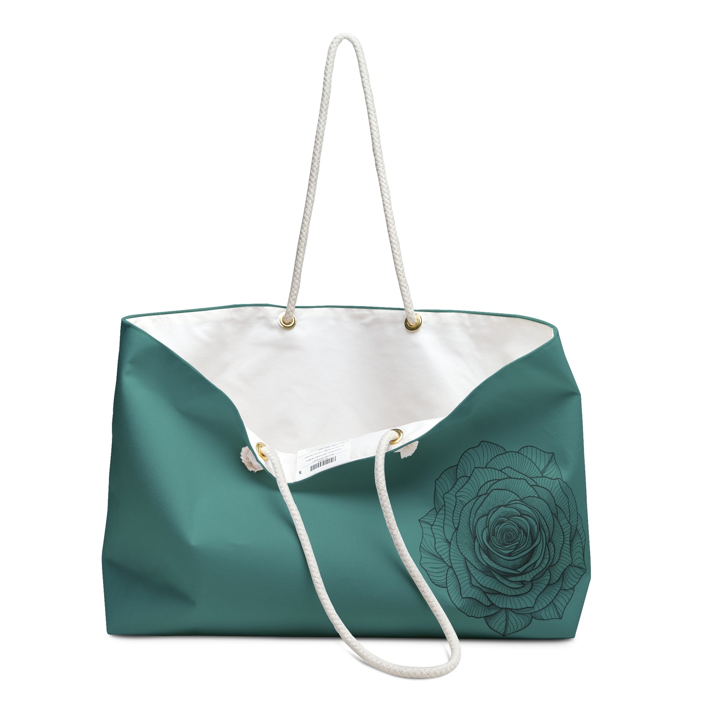 Elegant Floral Weekender Bag | Stylish Travel Tote | Perfect for Weekend Getaways, Beach Days, Gym, or Gifts