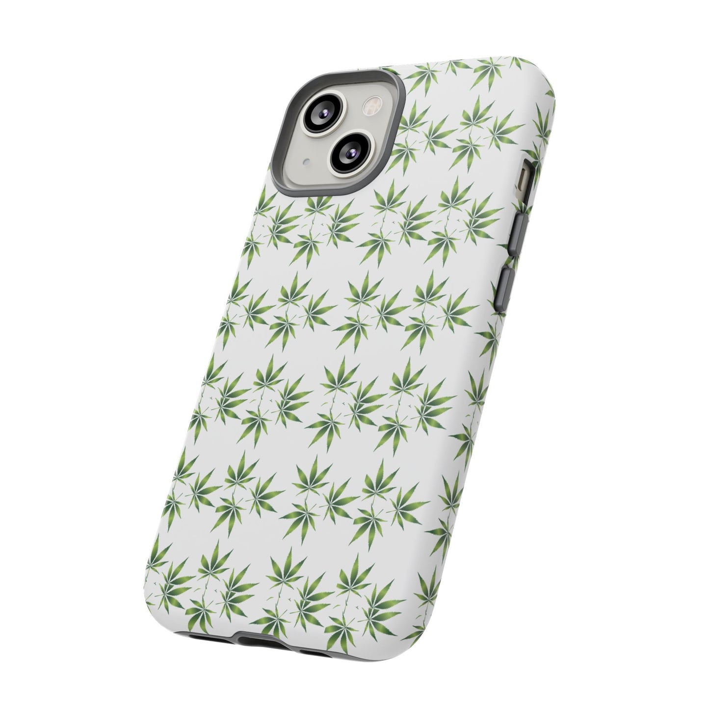 Stylish Phone Case with Cannabis Leaf Design, Durable Phone Cover, Gift for Stoner Friends, Unique Phone Accessory, Nature-Inspired Design