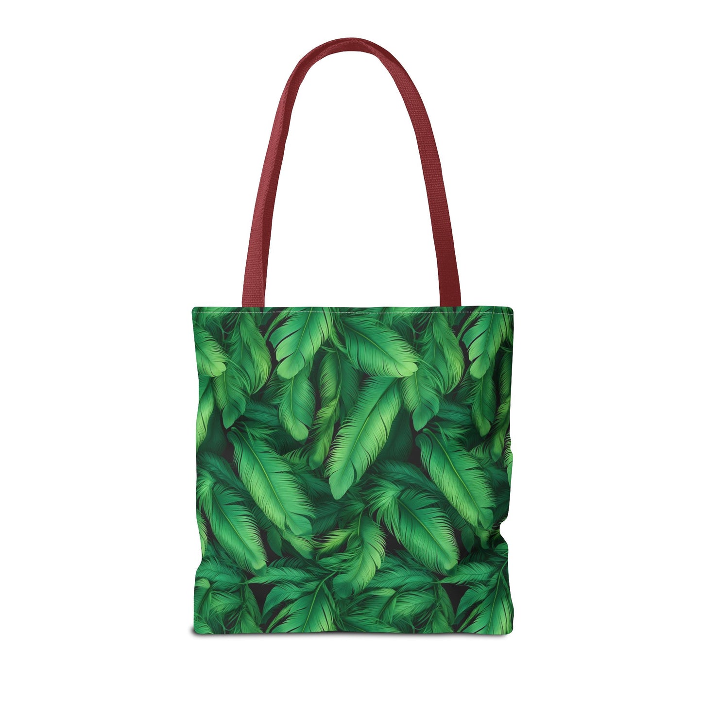 Tropical Leaf Tote Bag, Eco-Friendly Shopping Bag, Beach Day Essential, Vacation Accessory, Summer Gift Idea