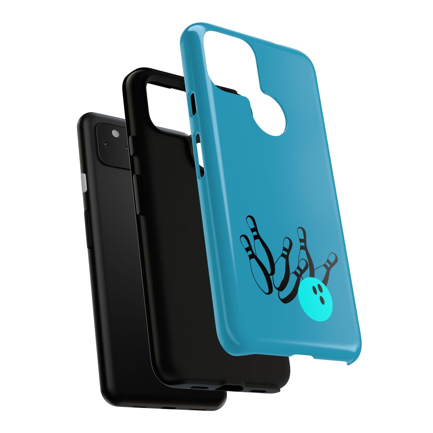 Bowling Phone Case, Tough Cases for Bowling Enthusiasts, Fun Gift for Bowlers, Unique Phone Accessory, Sports Themed Cases