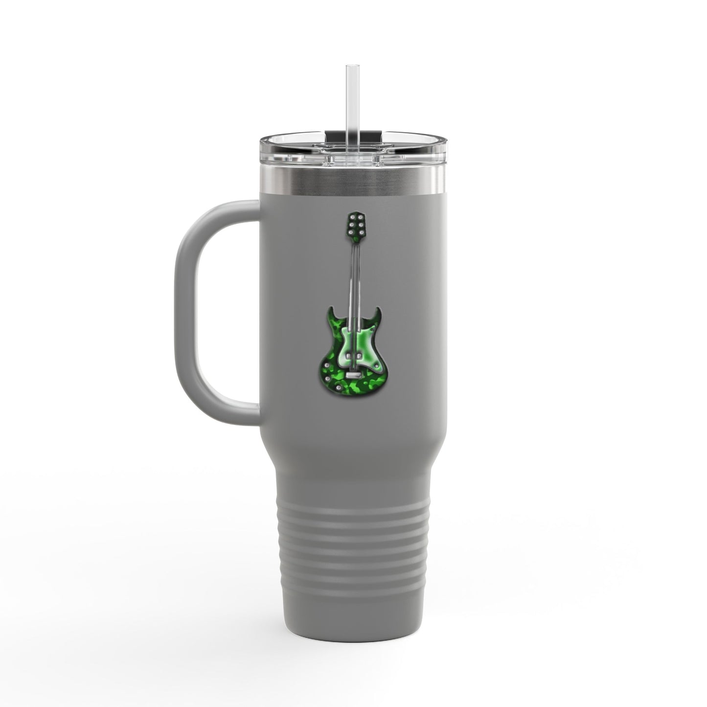 Rockin' Insulated Travel Mug, 40oz - Perfect for Concerts, Road Trips, Gifts for Musicians, Guitar Lovers, Eco-Friendly Coffee Cups