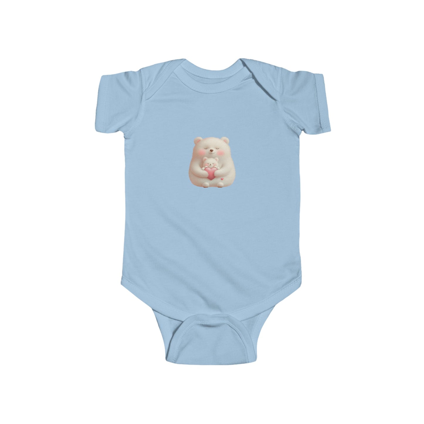Cute Bear Infant Bodysuit, Baby Onesie, Newborn Gift, Cute Animal Outfit, Soft Cotton Baby Clothes, Baby Shower Gift