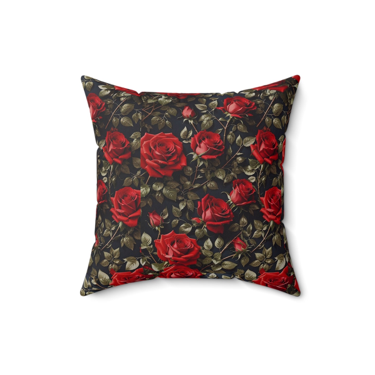 Elegant Floral Decorative Pillow, Rose Flower Cushion, Cozy Home Decor, Gift Idea for Weddings, Birthdays, Housewarming