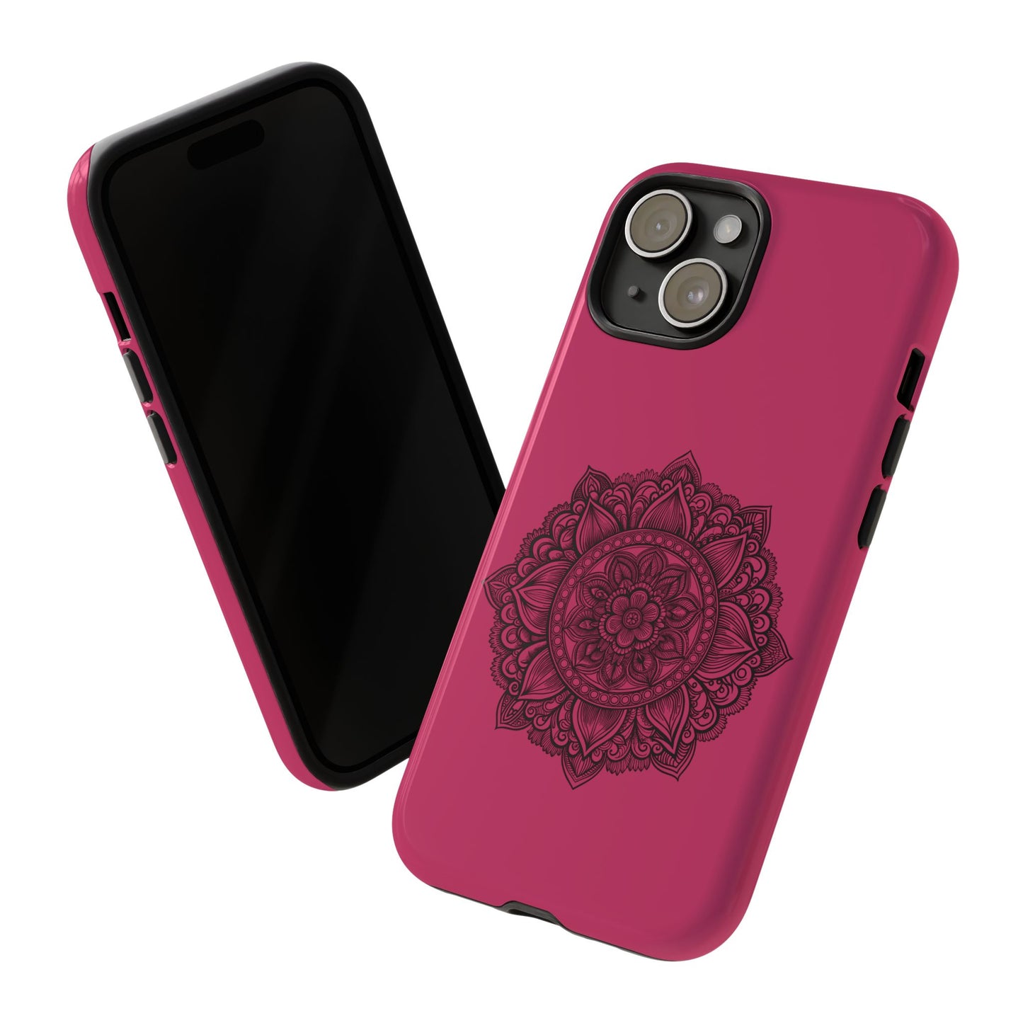 Vibrant Mandala Phone Case, Artistic Protection Cover, Gift for Her, Trendy Accessories, Birthday or Holiday Present