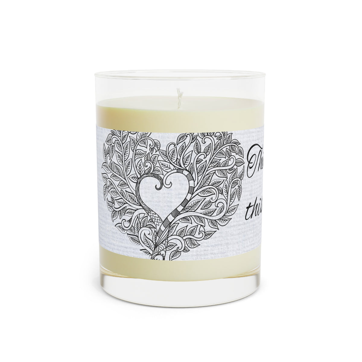 Sympathy Scented Candle, Double Wick Candle for Comfort, Gift for Bereavement, Relaxing Home Decor, Thoughtful Condolence Gift