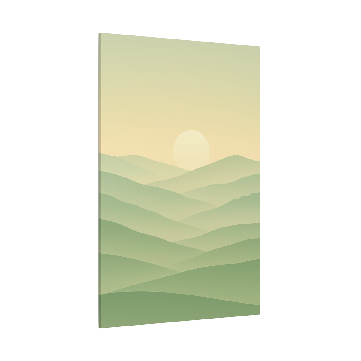 Matte Canvas, Stretched, 1.25" Sunset or Sunrise