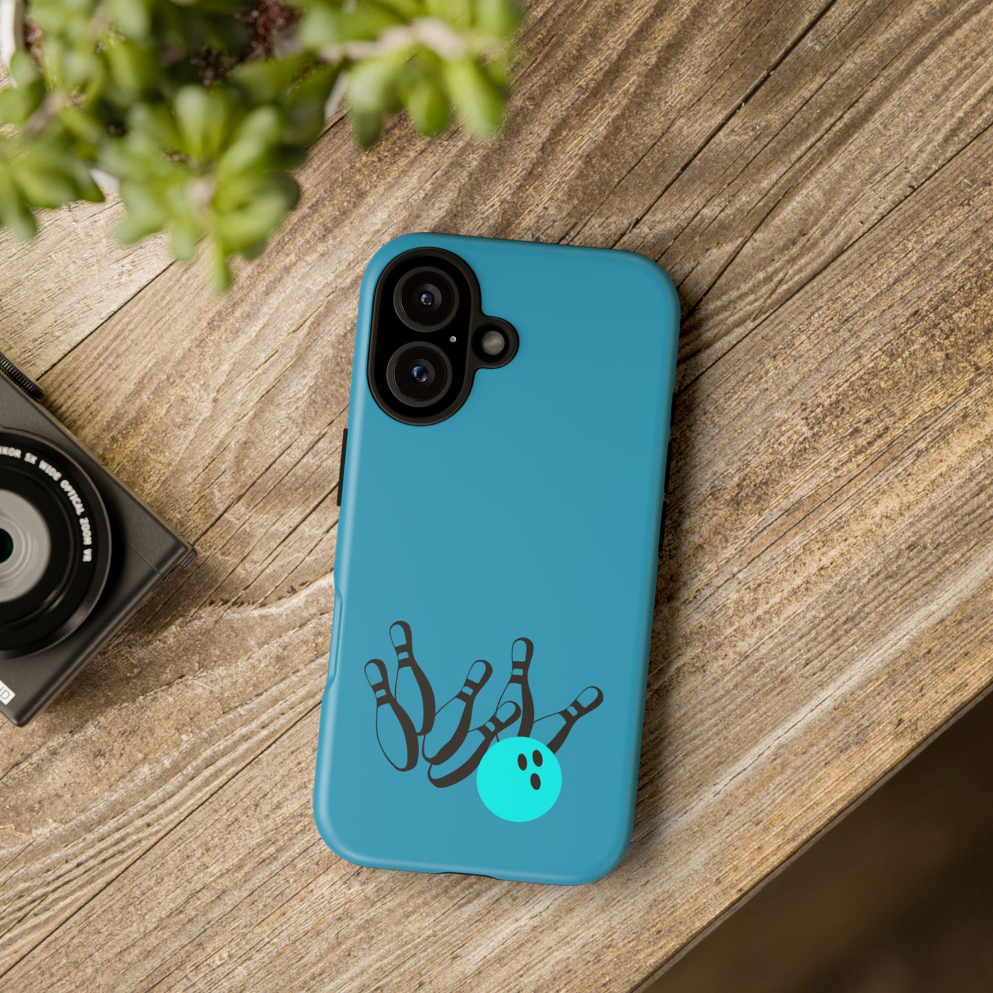 Bowling Phone Case, Tough Cases for Bowling Enthusiasts, Fun Gift for Bowlers, Unique Phone Accessory, Sports Themed Cases
