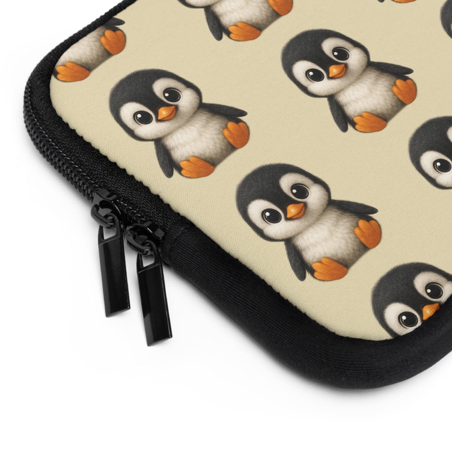 Cute Penguin Laptop Sleeve - Ideal for Students, Gifts for Birthdays, Creative Accessories for Work and Play, Tech Pouch, Animal Lover