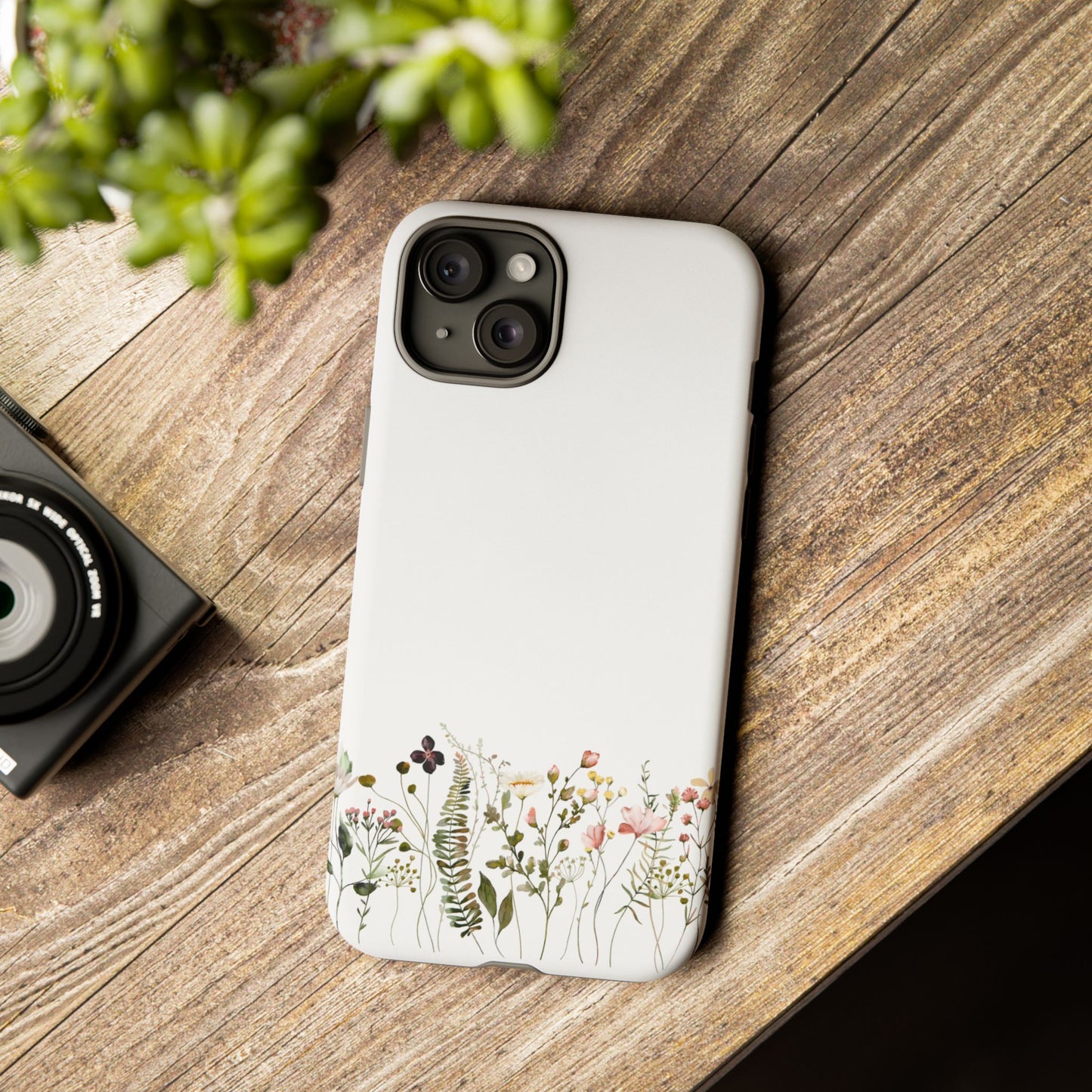 Floral Phone Case - Tough Cases for Nature Lovers, Stylish Floral Design, Phone Protection, Gifts for Her, Eco-Friendly Tech Accessories