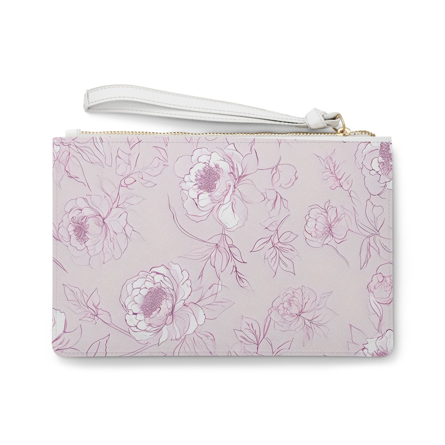 Floral Clutch Bag - Elegant Evening Purse