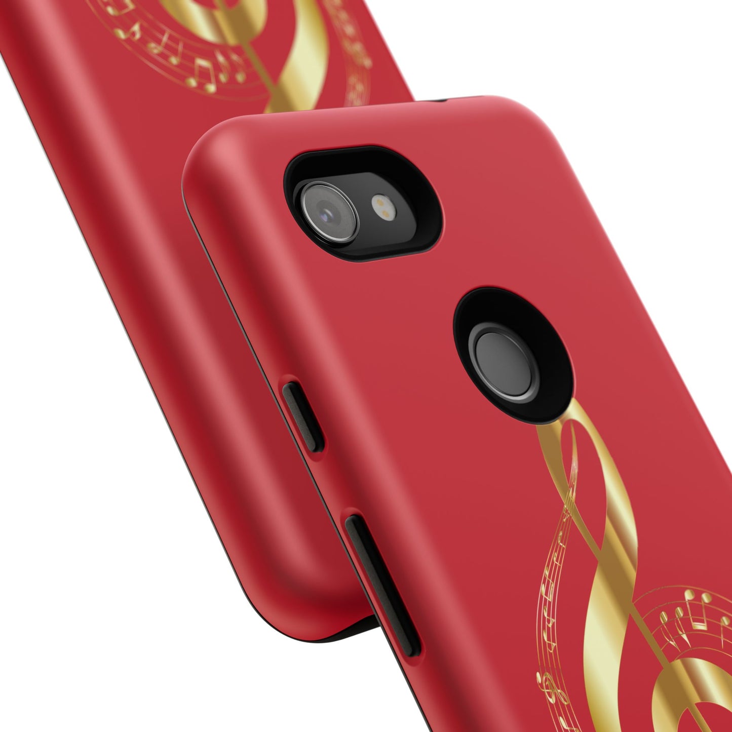 Tough Cases - Red Musical Note
