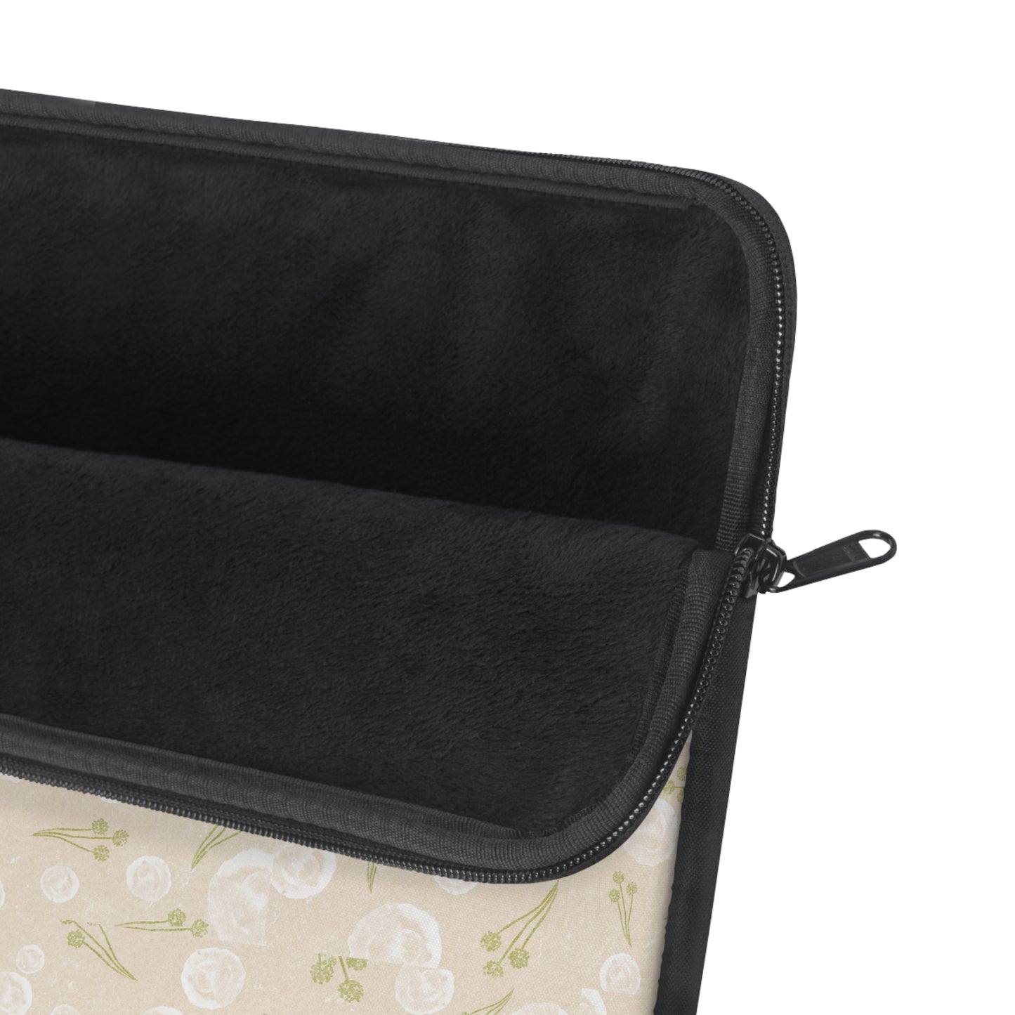 Chic Floral Laptop Sleeve - Stylish Computer Case, MacBook Protector, Unique Gift for Students, Elegant Tech Accessory