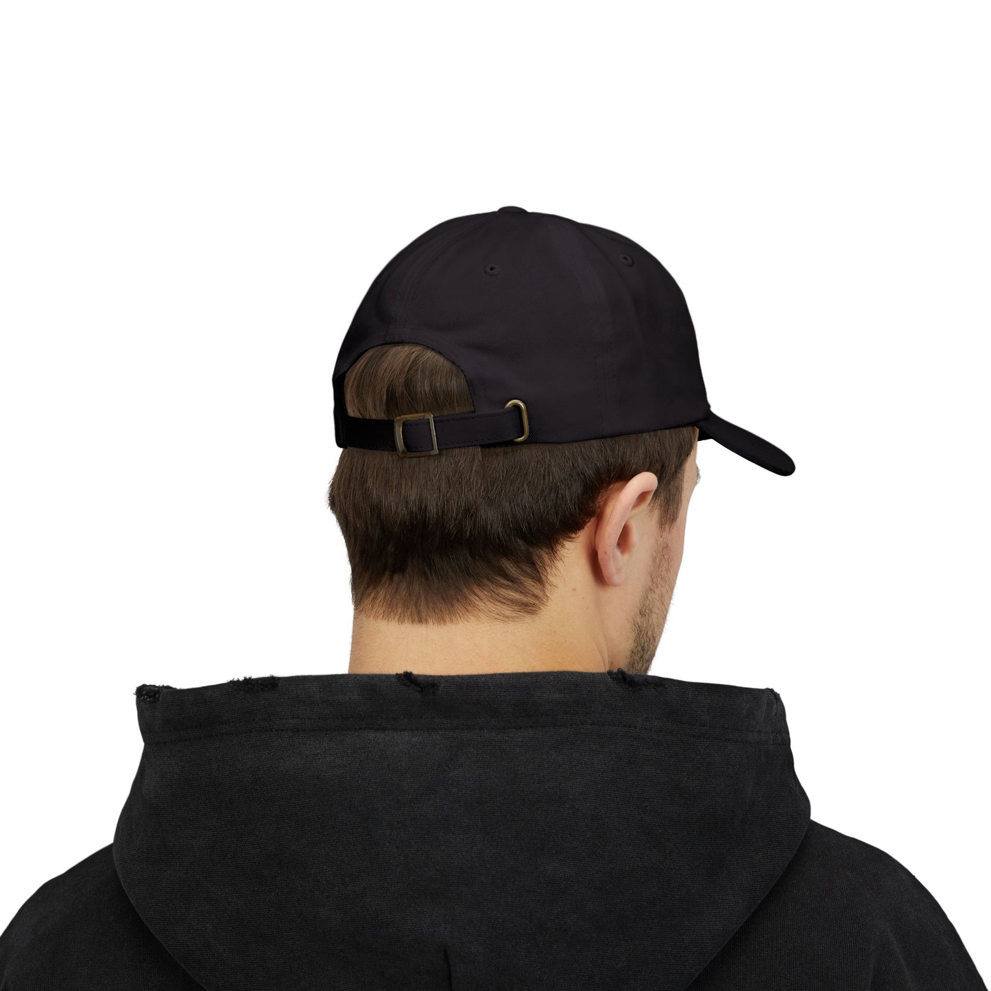 White Embroidered Classic Dad Cap - Casual Vintage Style, Perfect Gift for Father's Day, Summer Outings, Everyday Wear, Trendy Accessory