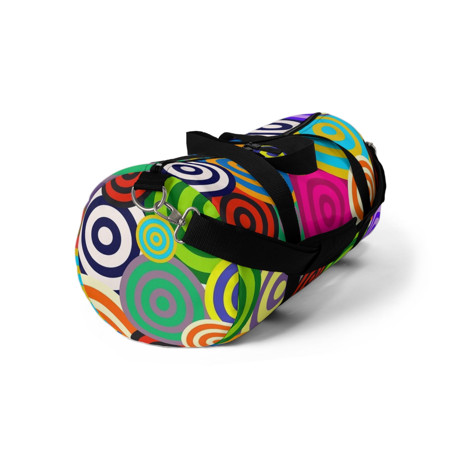 Colorful Swirl Duffel Bag for Gym, Travel, or Weekend Getaways, Fun Design, Perfect Gift for Adventurers, Gym Lovers, Holiday Travel
