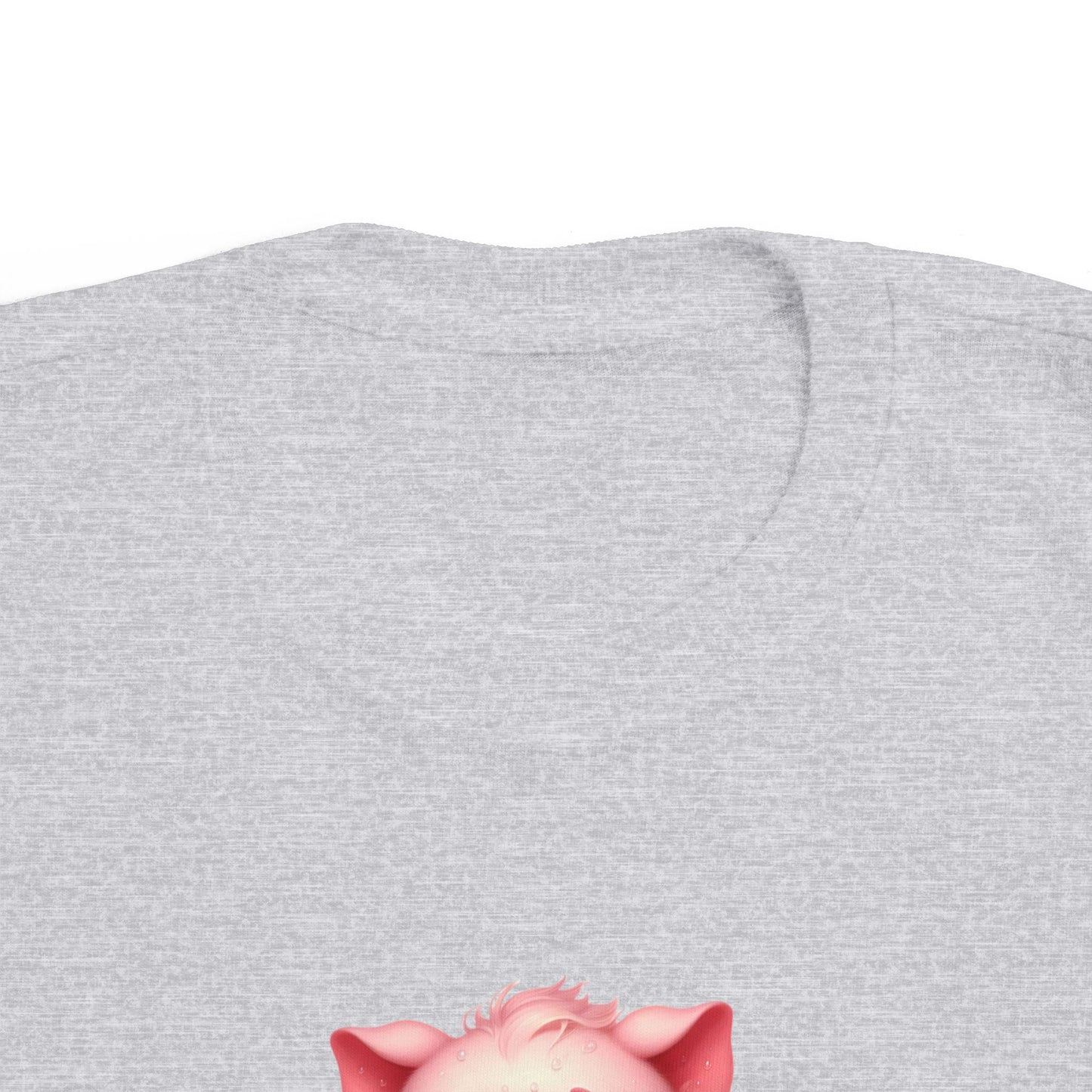 Cute Pig Toddler Tee, Adorable Animal Shirt for Kids, Perfect Baby Gift, Birthday Outfit, Playful Graphic Tee, Toddler Clothing