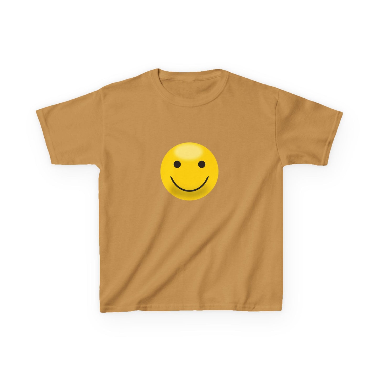 Smiley Face Kids Tee, Funny Kids Shirt, Cute Summer Tee, Gift for Kids, Playful Children
