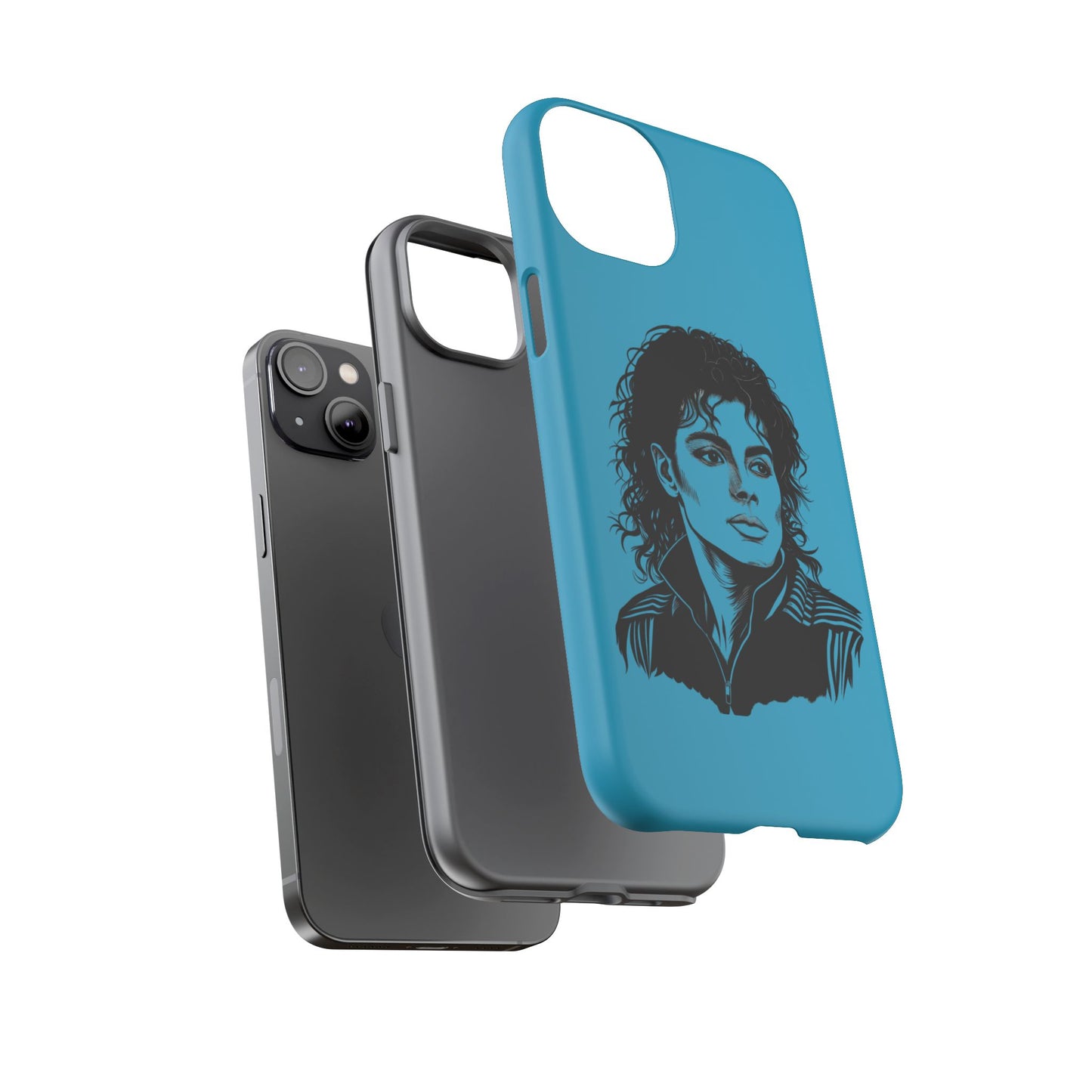 Michael Jackson Phone Case - Tough Cases, Pop Music Gifts, Retro Art, Unique Phone Accessories, Vintage Design